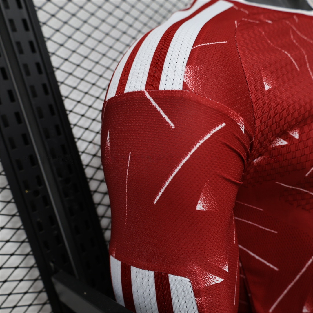 Liver.pool 26-27 Home Long Sleeves Jersey - Player Version - Unitedfutballjersey