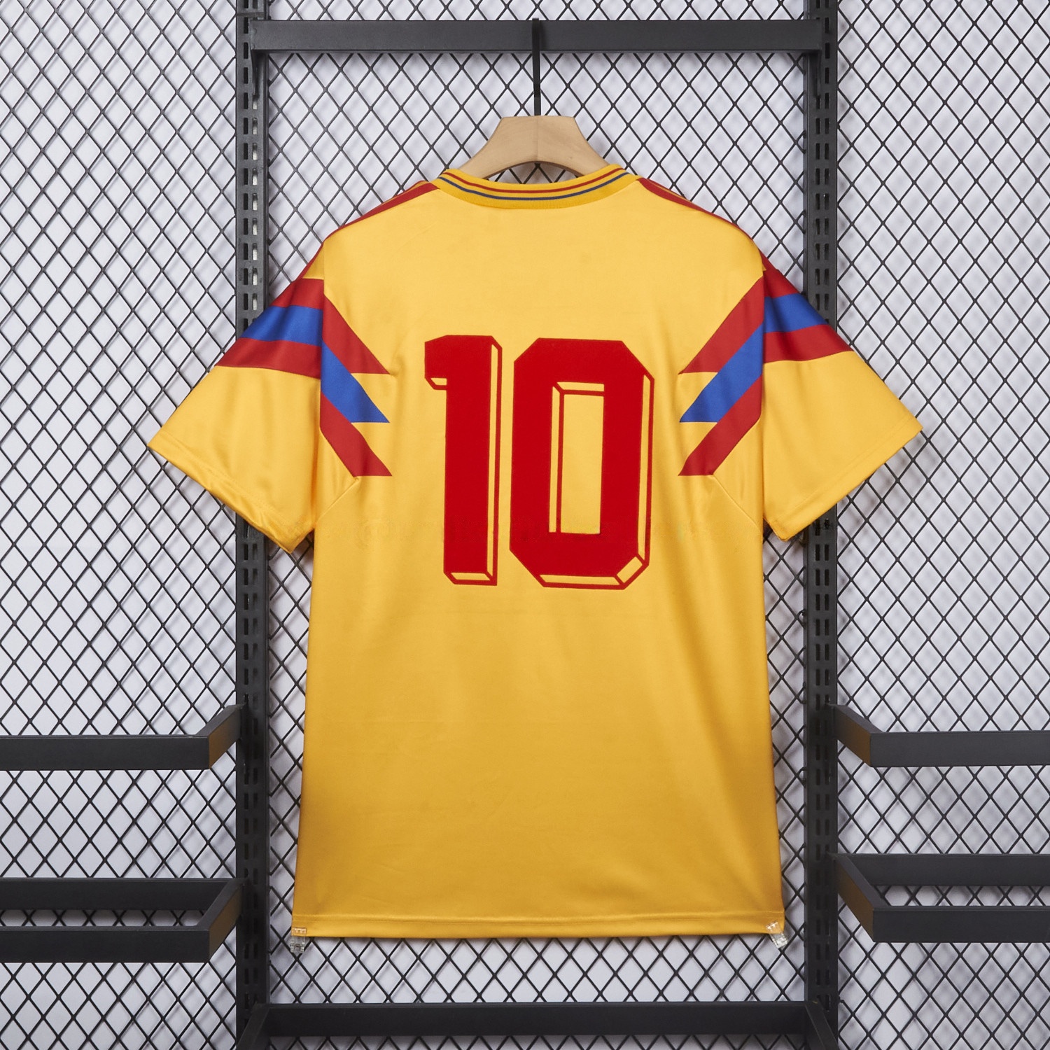 Retro Colombia 1990 Home Number 10 Jersey - Unitedfutballjersey