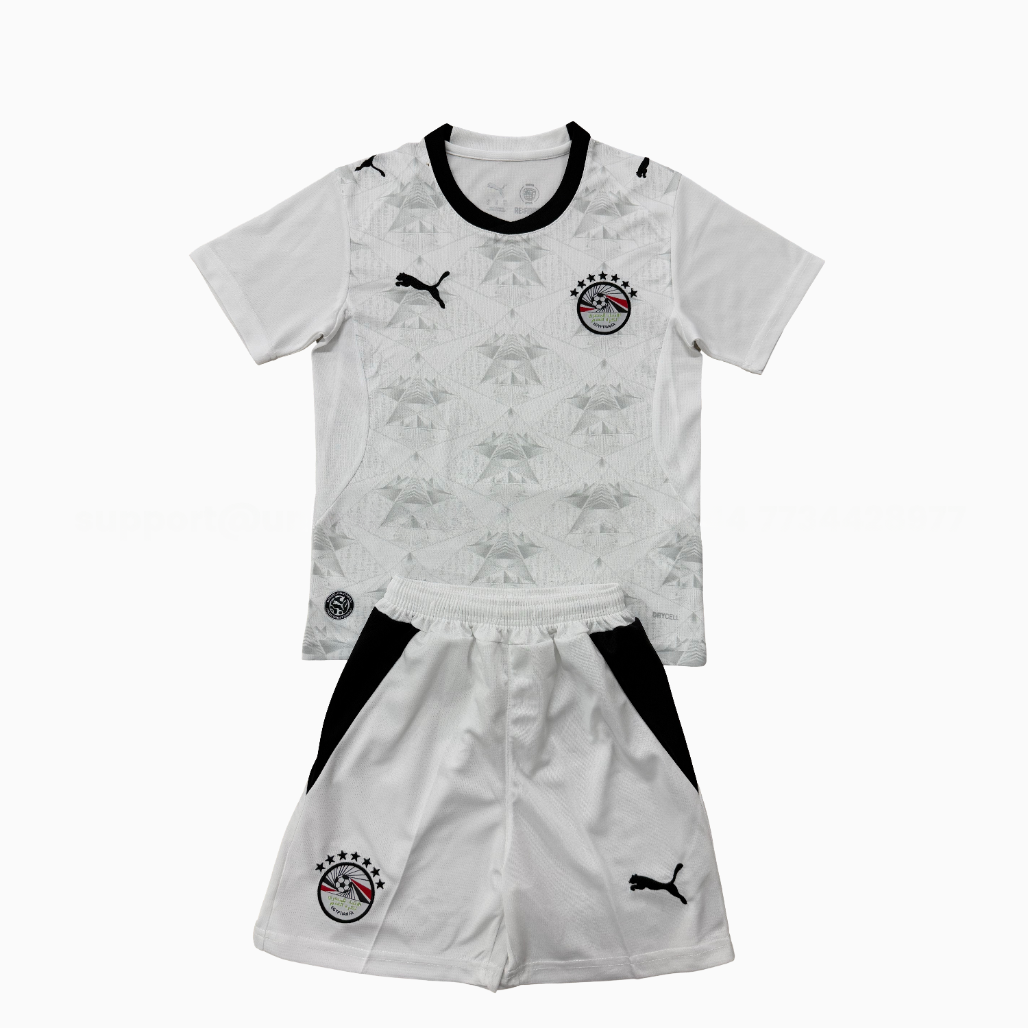 Egypt 2026 Away Men's Adult Jersey Set - Fans Version - Unitedfutballjersey