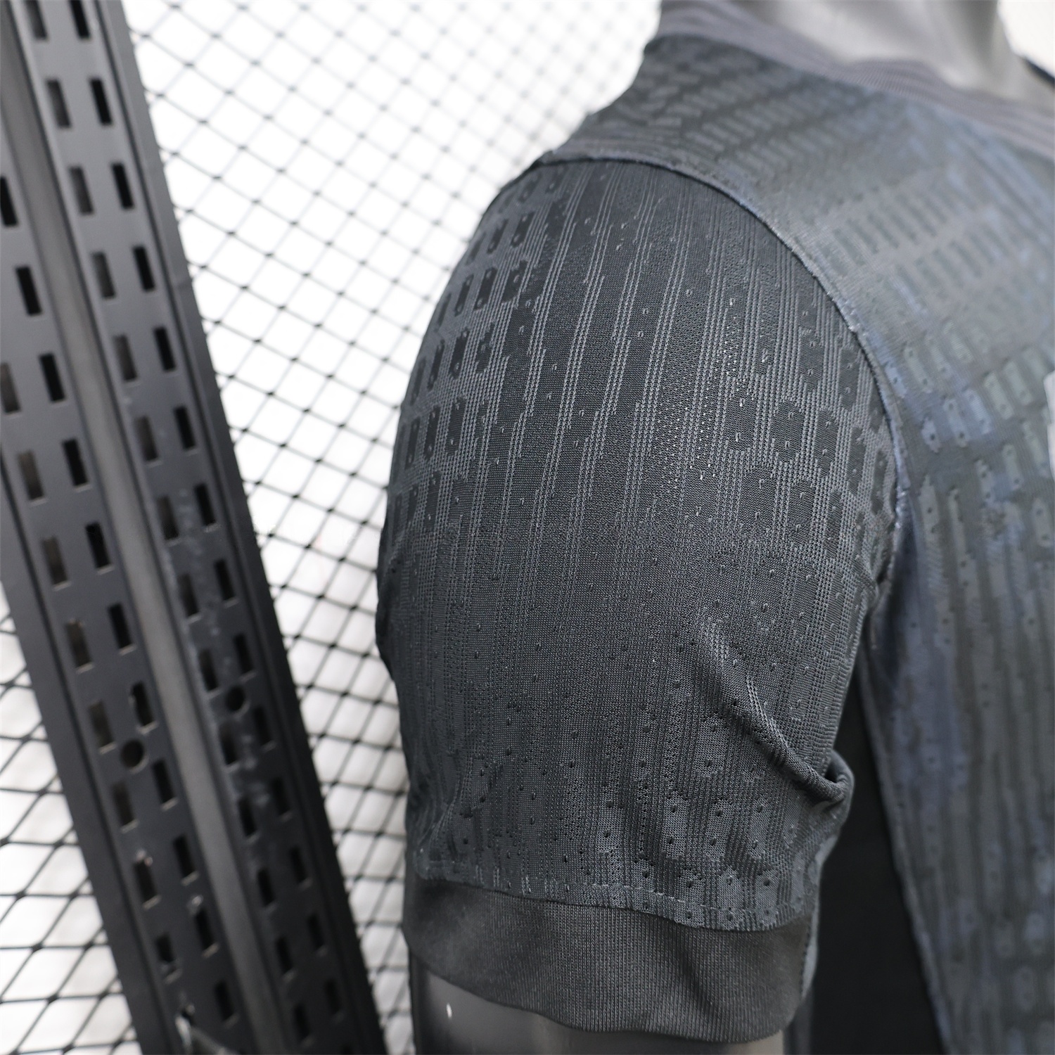 Barcelona 25-26 Blue Texture Black Special Jersey - Player Version - Unitedfutballjersey