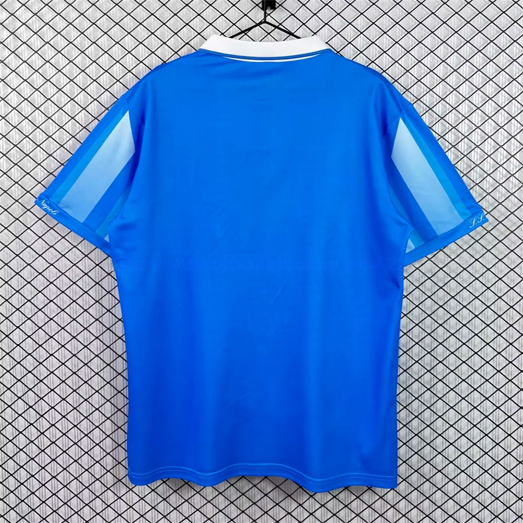 Retro Napoli 1996-97 Home Blue Jersey - Unitedfutballjersey