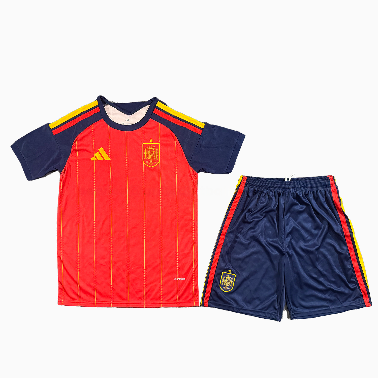 Spain 2026 Home Men's Adult Jersey Set - Fans Version - Unitedfutballjersey