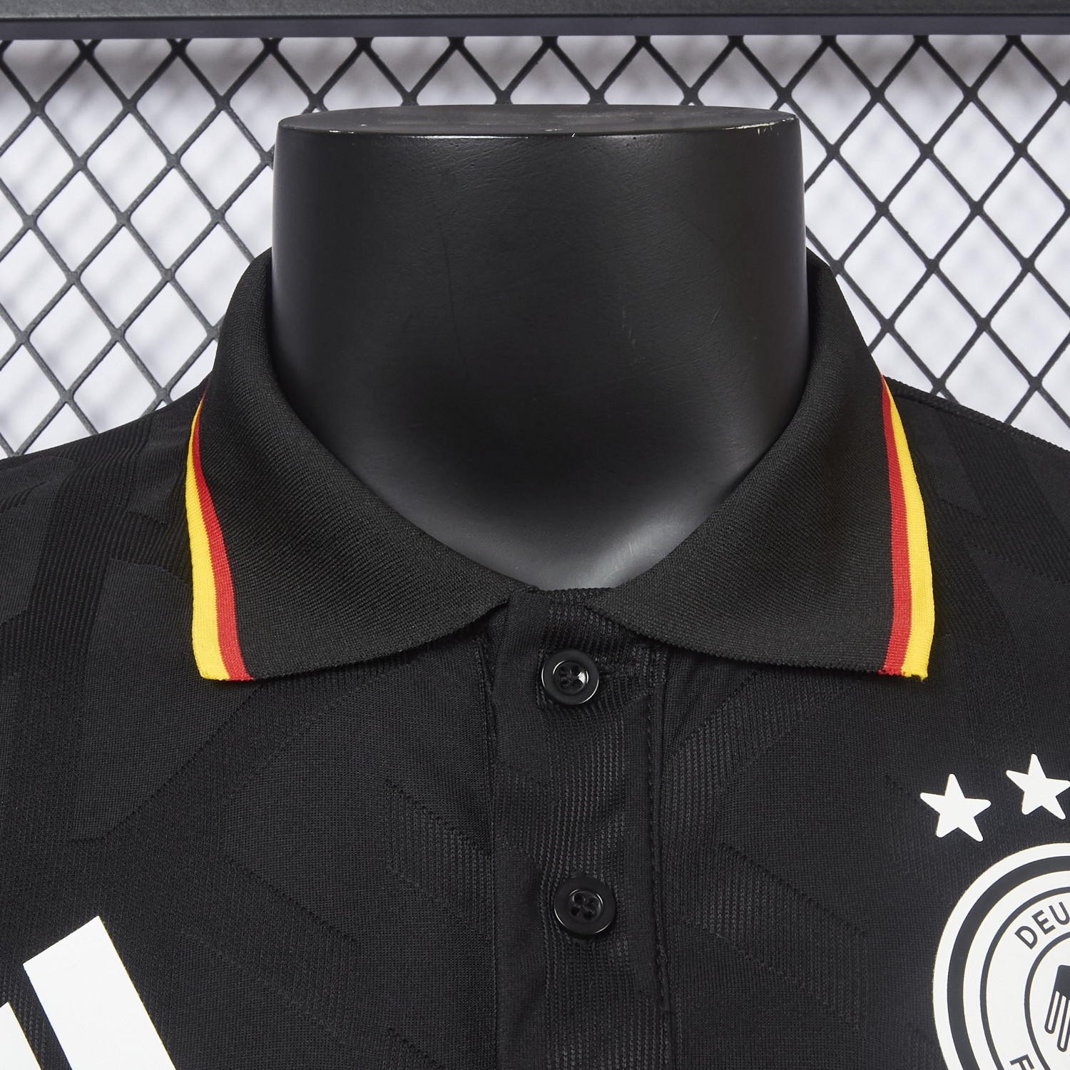 Germany 2026 Black Special Edition Polo Jersey - Player Version - Unitedfutballjersey