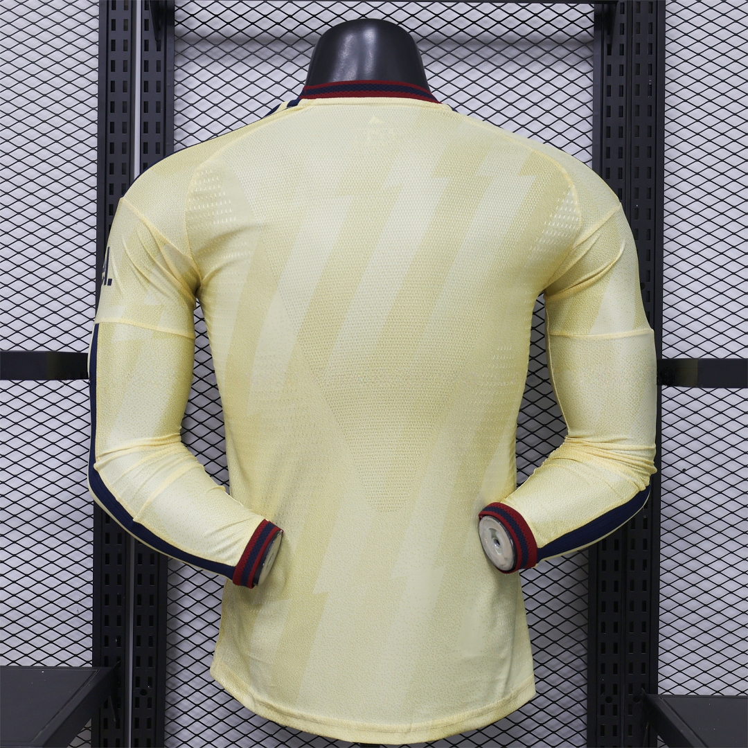Arsenal 26-27 Third Long Sleeves Jersey - Player Version - Unitedfutballjersey