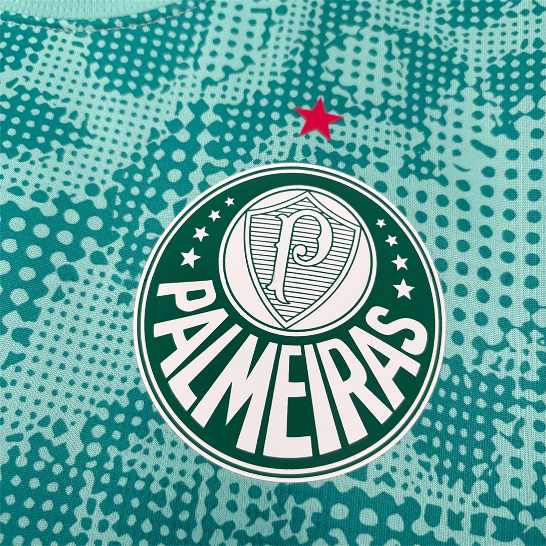 Palmeiras 26-27 Mint Green Training Jersey - Fans Version - Unitedfutballjersey