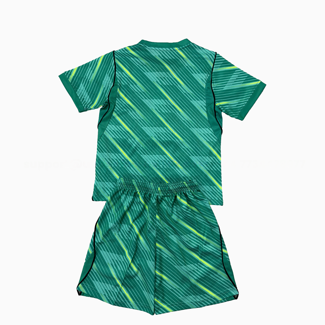 France 2026 Green Goalkeeper Kids Kit - Unitedfutballjersey