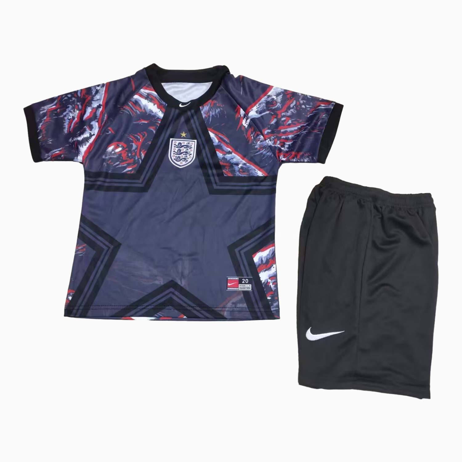 England 2026 Hollywood Goalkeeper Special Kids Kit - Unitedfutballjersey