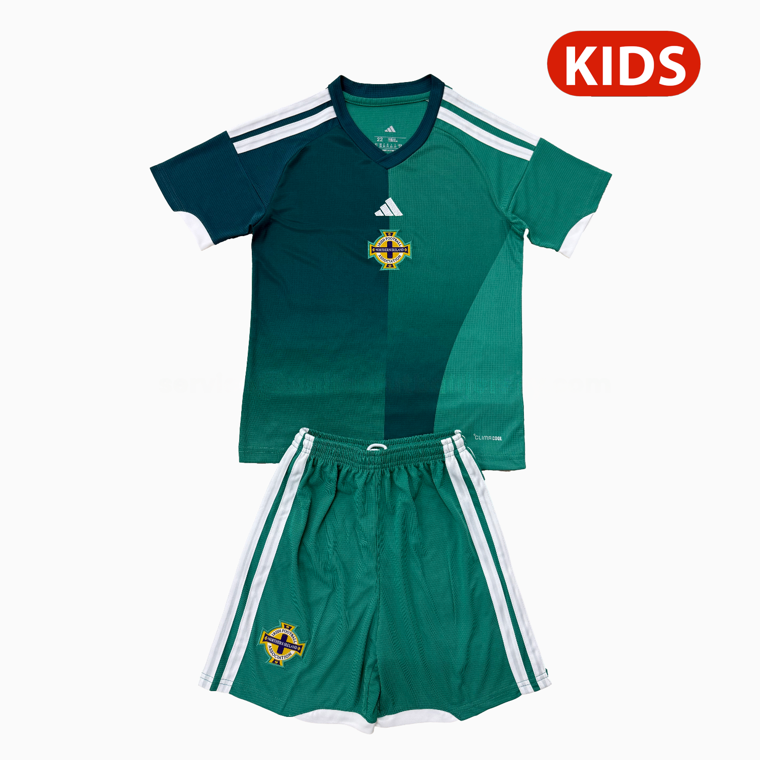 Northern Ireland 2026 Home Kids Kit - Unitedfutballjersey