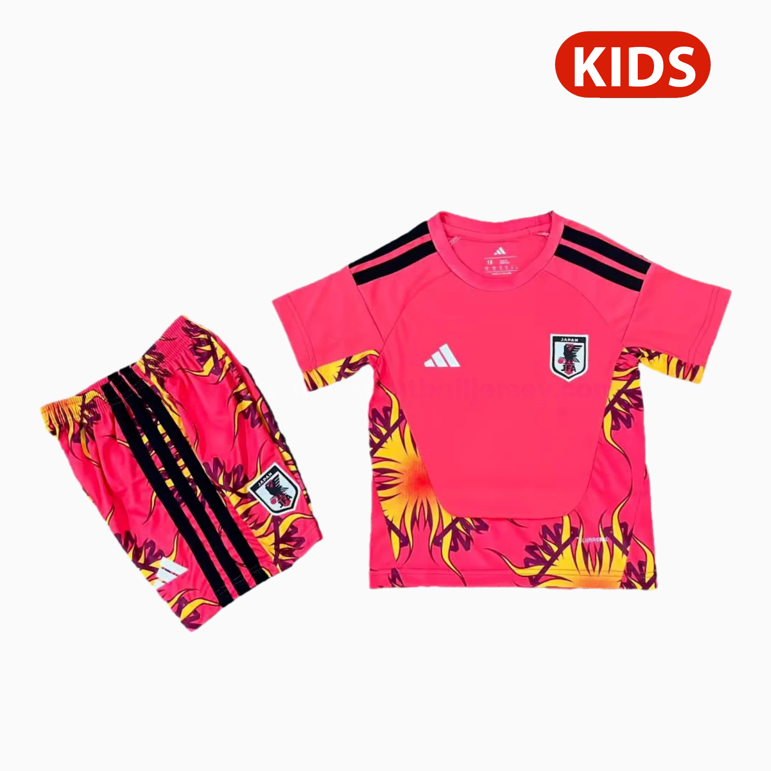 Japan 2026 Red Goalkeeper Kids Kit - Unitedfutballjersey