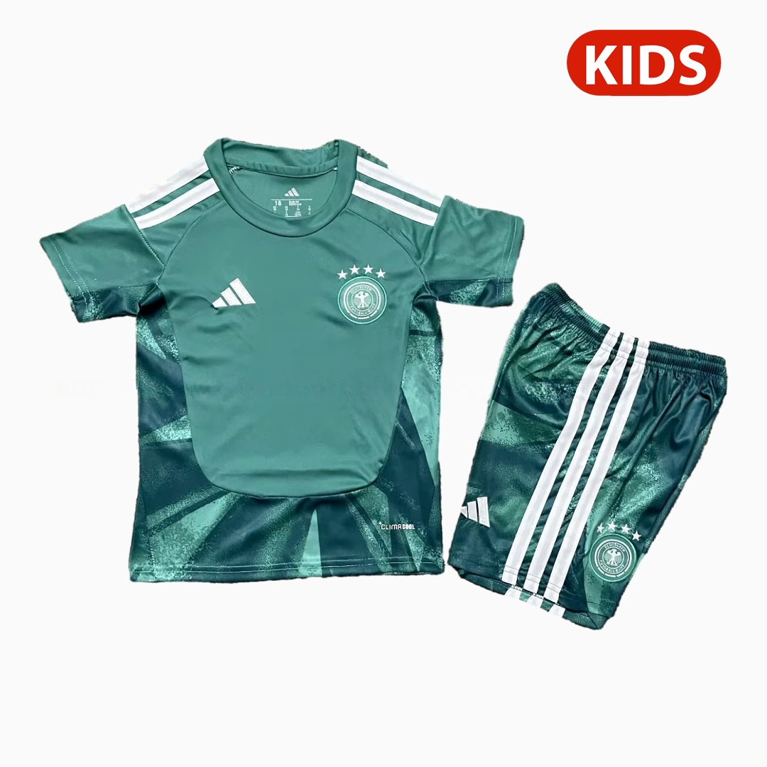 Germany 2026 Goalkeeper Green Kids Kit - Unitedfutballjersey