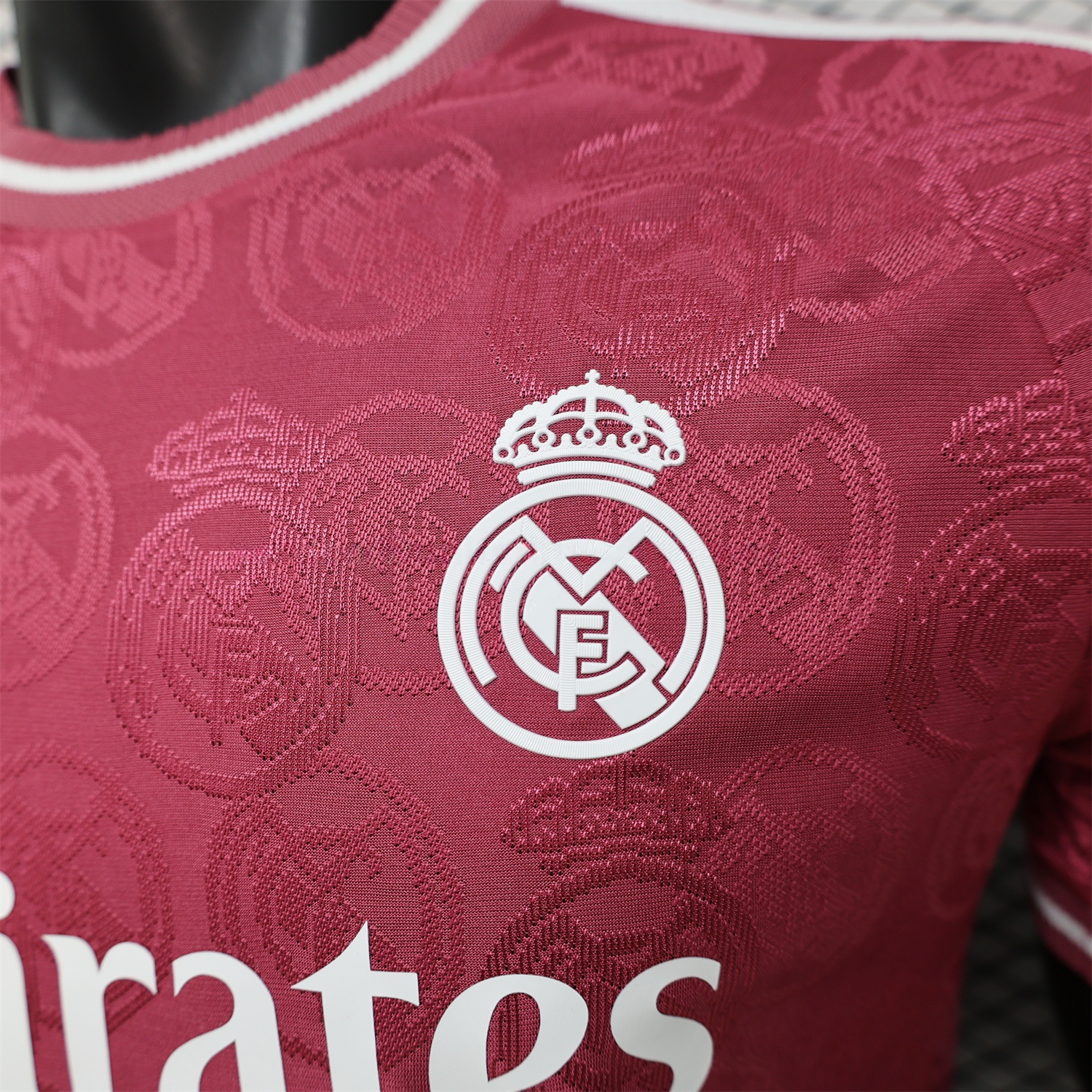 Real Madrid 25-26 Wine Red Special Jersey - Player Version - Unitedfutballjersey