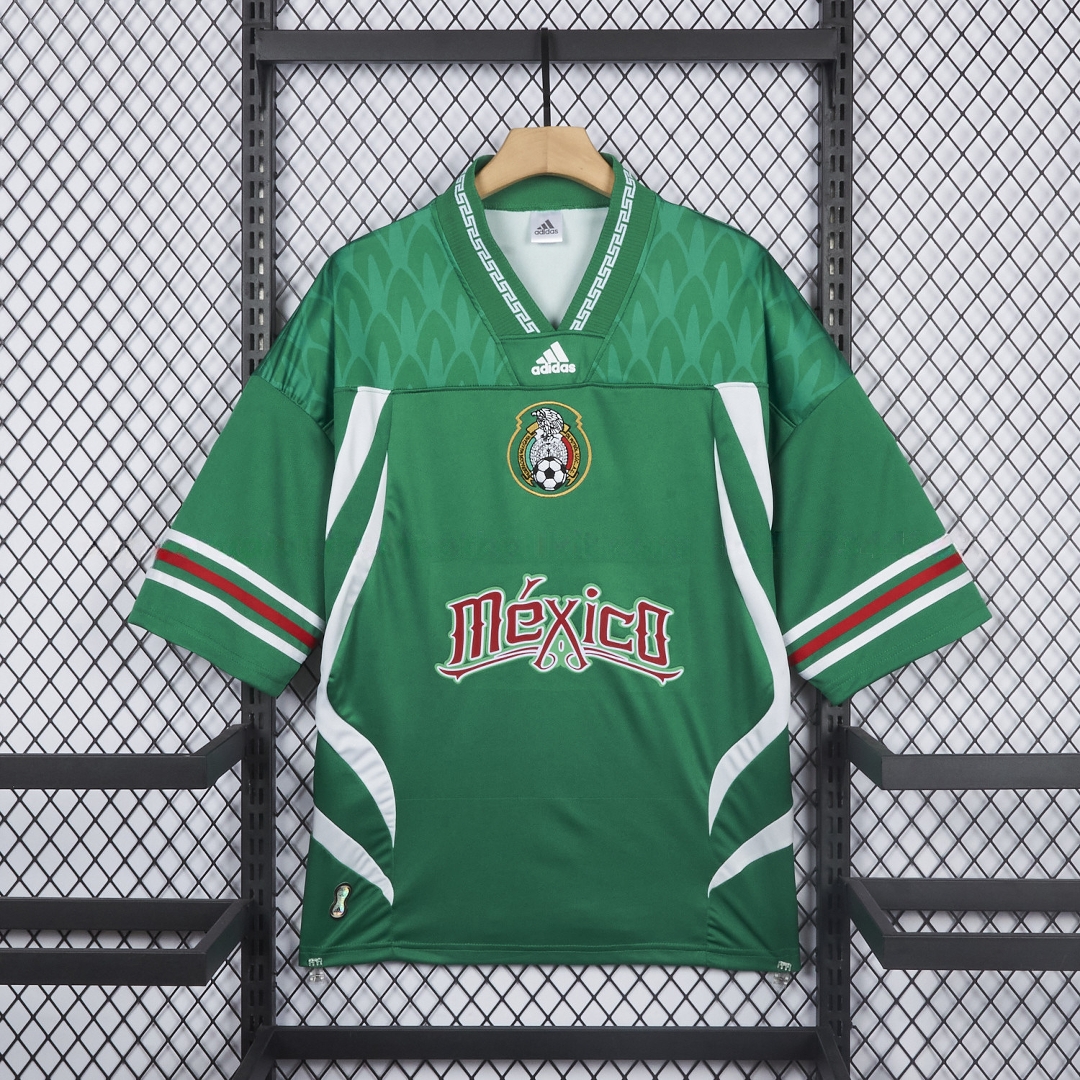 Mexico 2026 Retro Style Green Jersey - Fans Version - Unitedfutballjersey