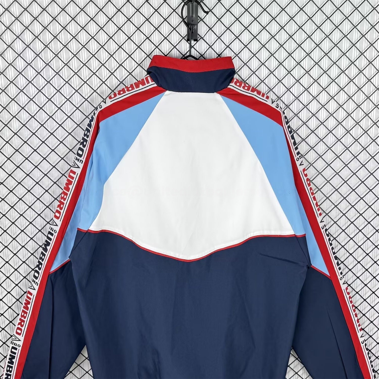 Retro Celta Vigo 1998-99 Windbreaker Jacket - White And Blue - Unitedfutballjersey