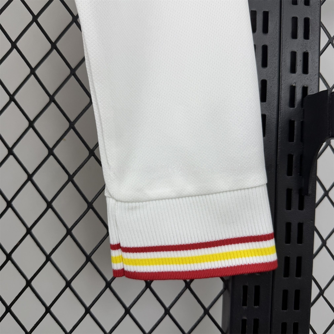 Retro Spain 1996 Away Long Sleeves Jersey - Fans Version - Unitedfutballjersey