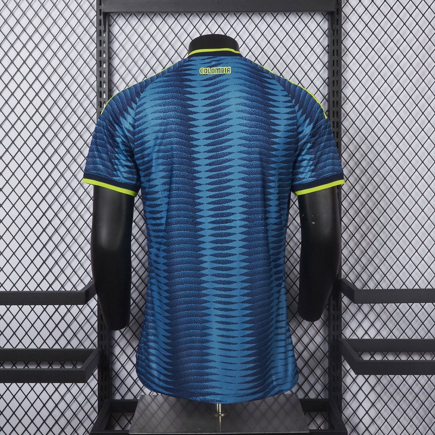 Colombia 2026 Away Blue Jersey - Player Version - Unitedfutballjersey