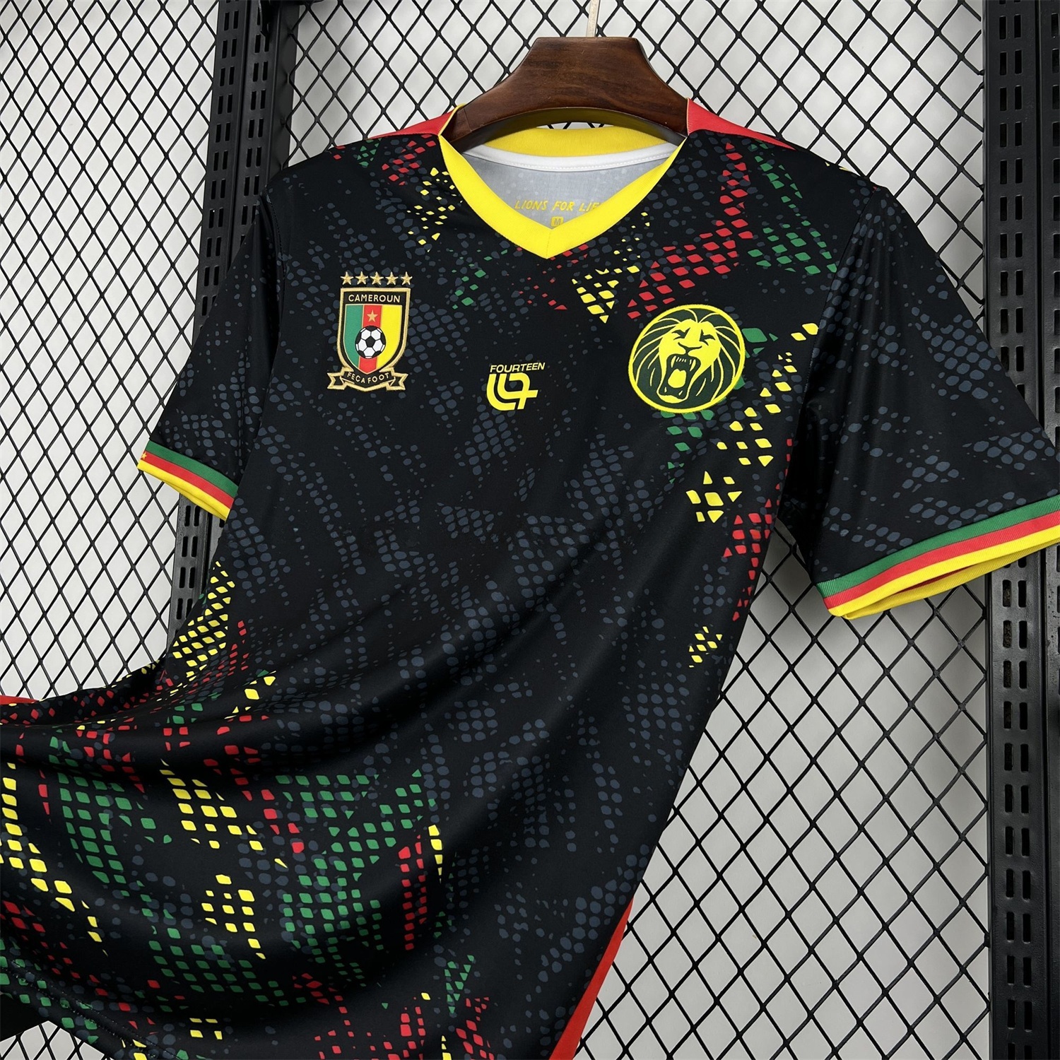 Cameroon 2026 Black Special Jersey - Fans Version - Unitedfutballjersey