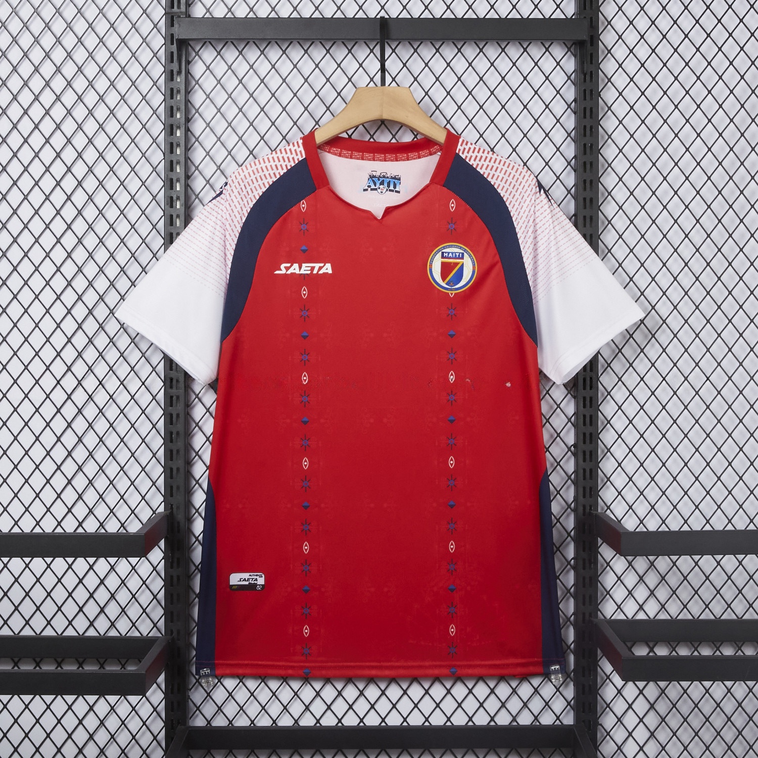 Haiti 25-26 Third Red Jersey - Fans Version - Unitedfutballjersey