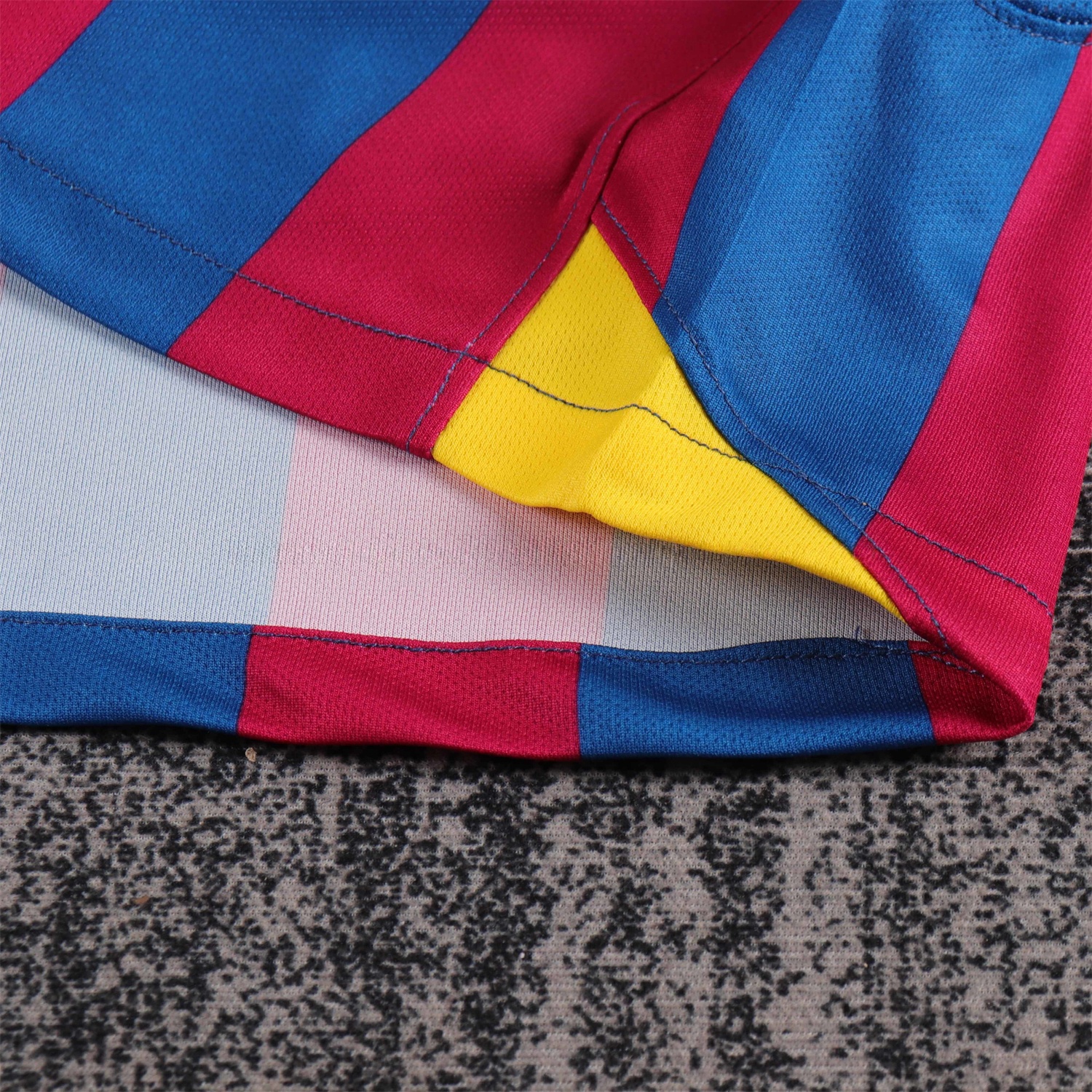 Retro Barcelona 2005-06 Home Stadium Kids Kit - Champions League Version - Unitedfutballjersey