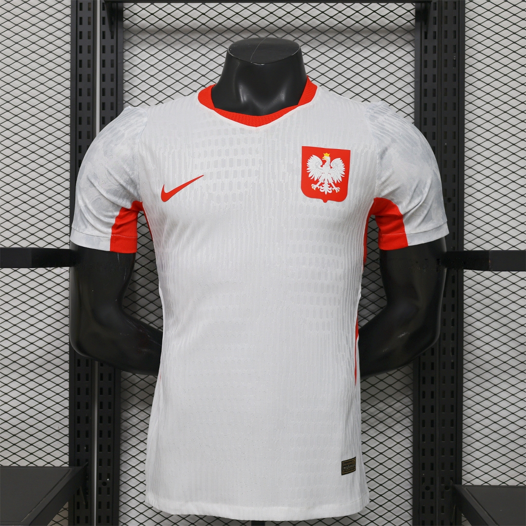 Poland 2026 Home Jersey - Player Version - Unitedfutballjersey
