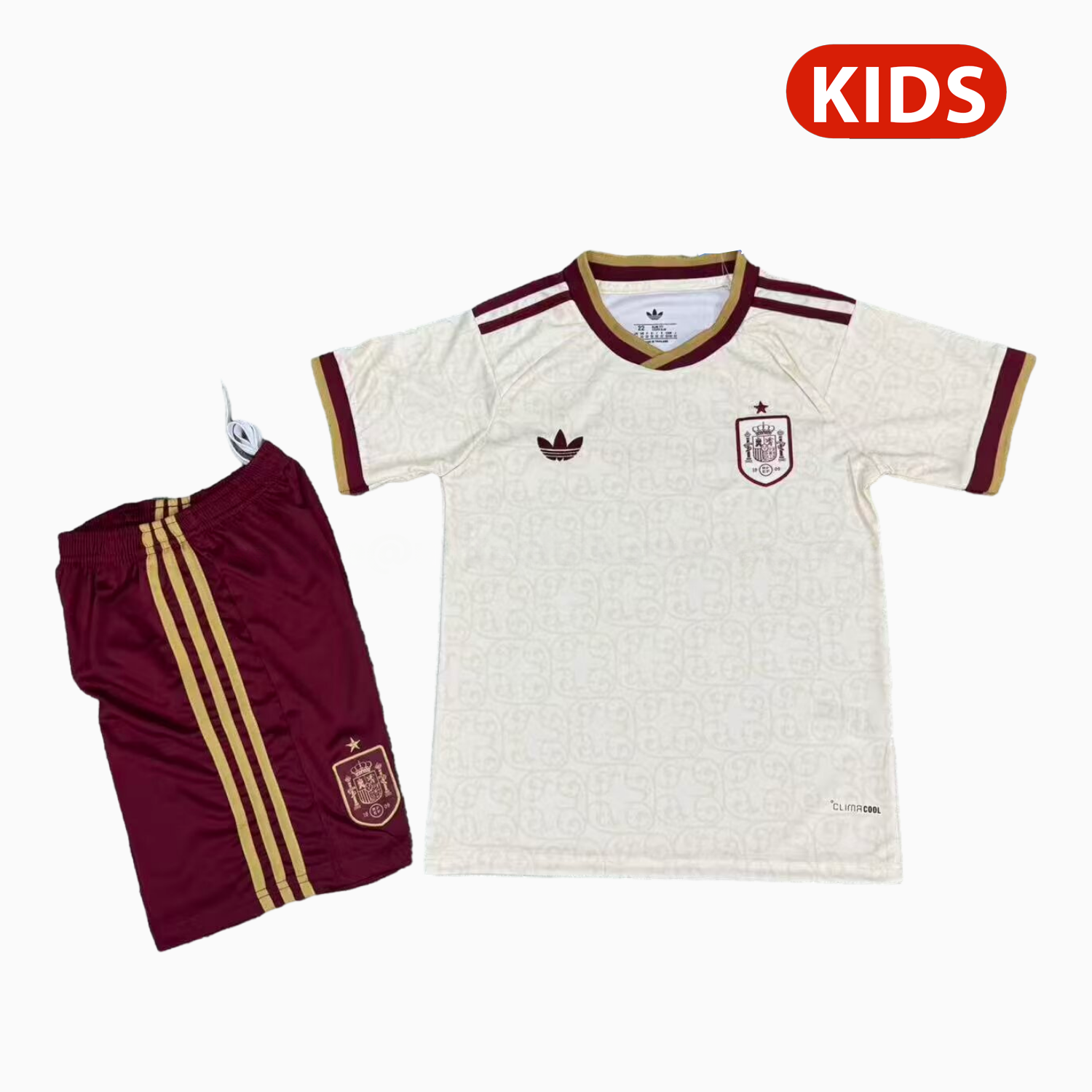 Spain 2026 Away Kids Kit - Unitedfutballjersey