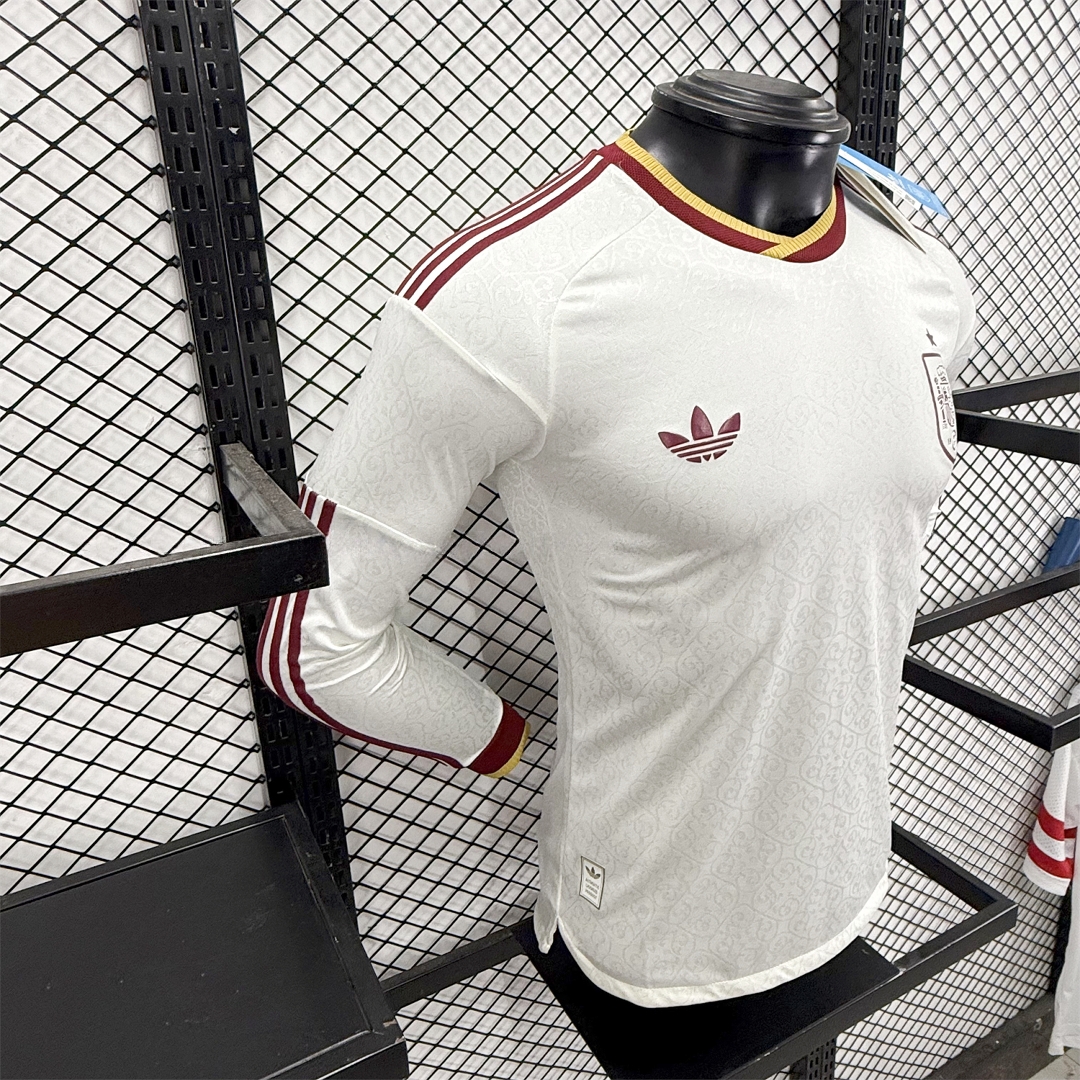 Spain 2026 Away Long Sleeves Jersey - Player Version - Unitedfutballjersey
