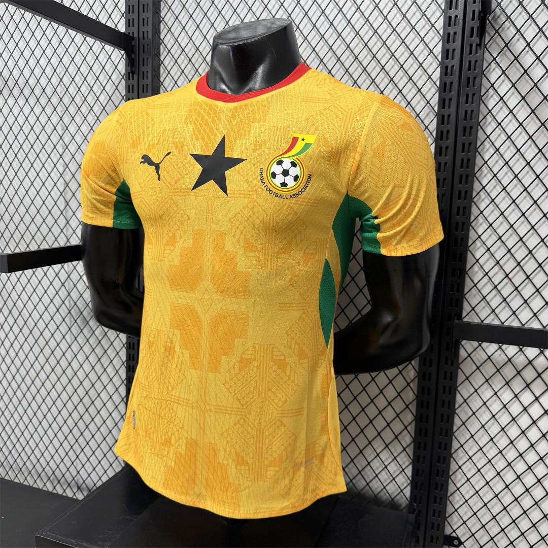 Ghana 2026 Away Jersey - Player Version - Unitedfutballjersey