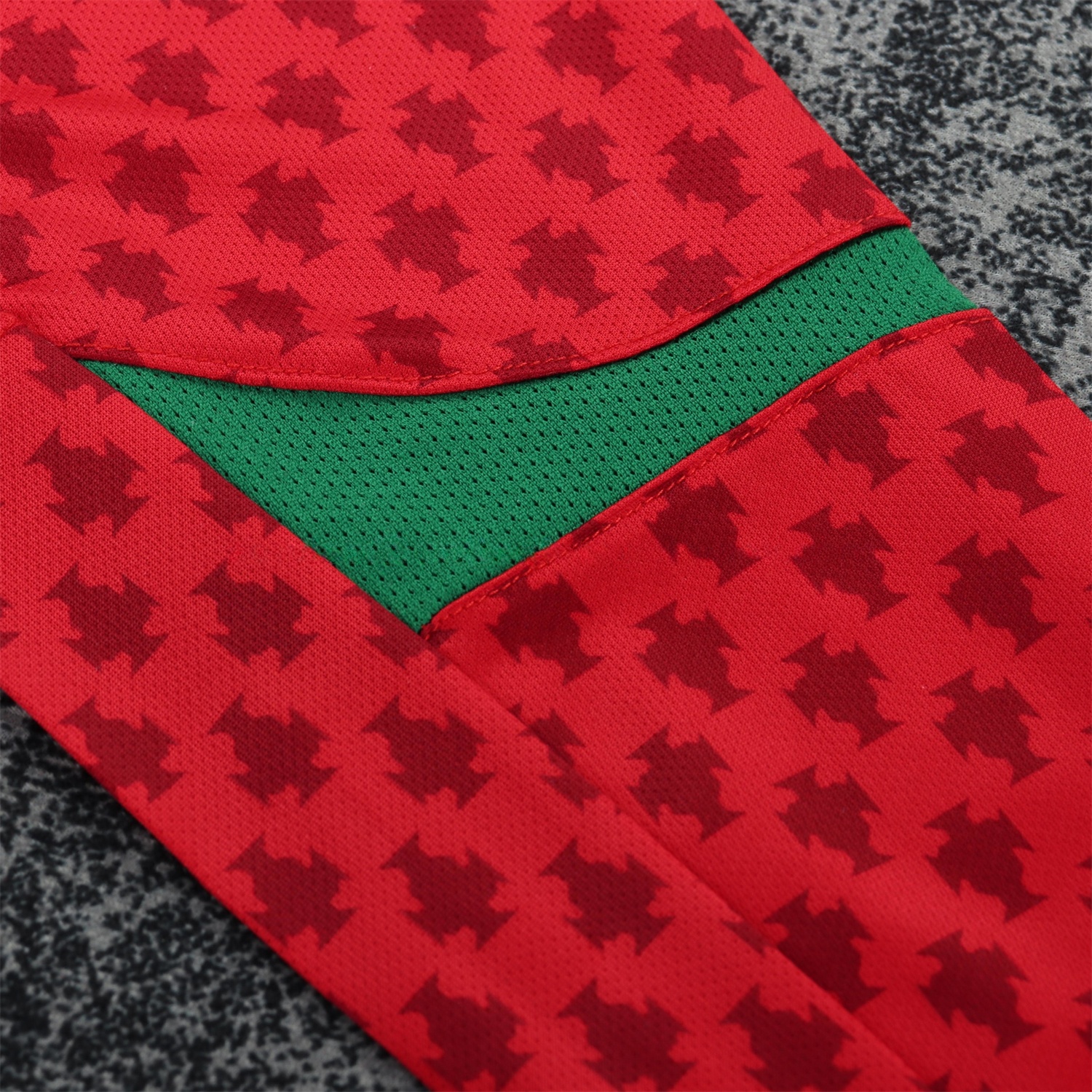 Retro Portugal 2004 Home Long Sleeves Kids Kit - Unitedfutballjersey