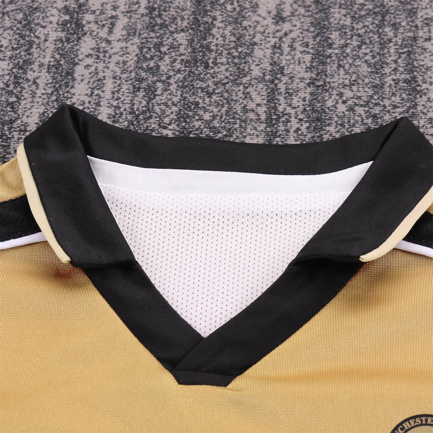 Retro Manchester United 2001-02 100th Centery Kids Kit - Yellow - Unitedfutballjersey