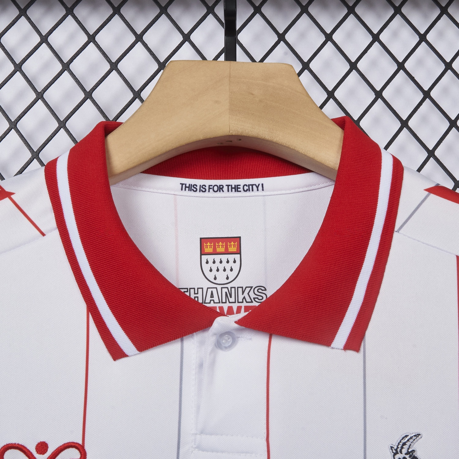 Köln 25-26 WE:FC Culture Polo Jersey - Fans Version - Unitedfutballjersey