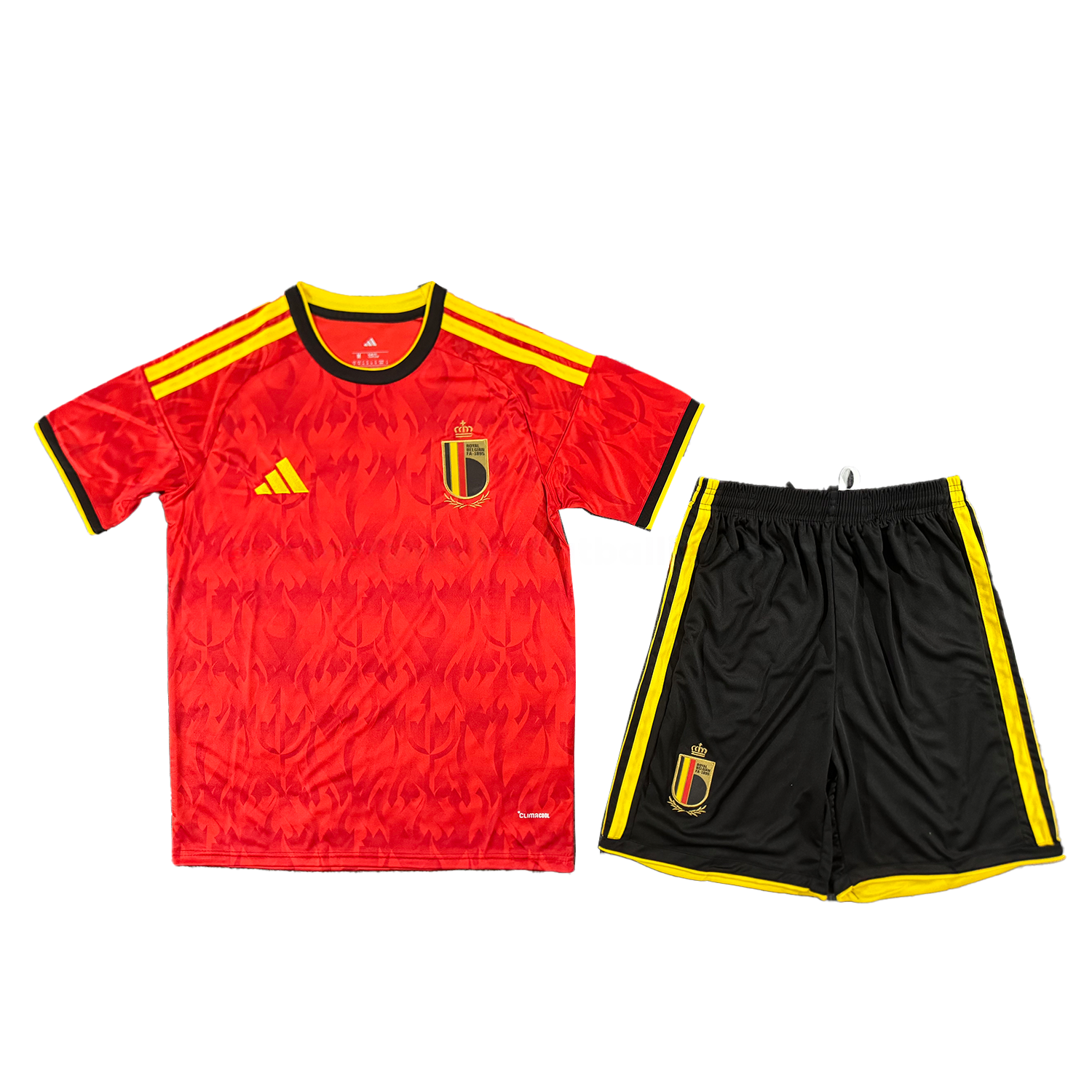 Belgium 2026 Home Men's Adult Jersey Set - Fans Version - Unitedfutballjersey