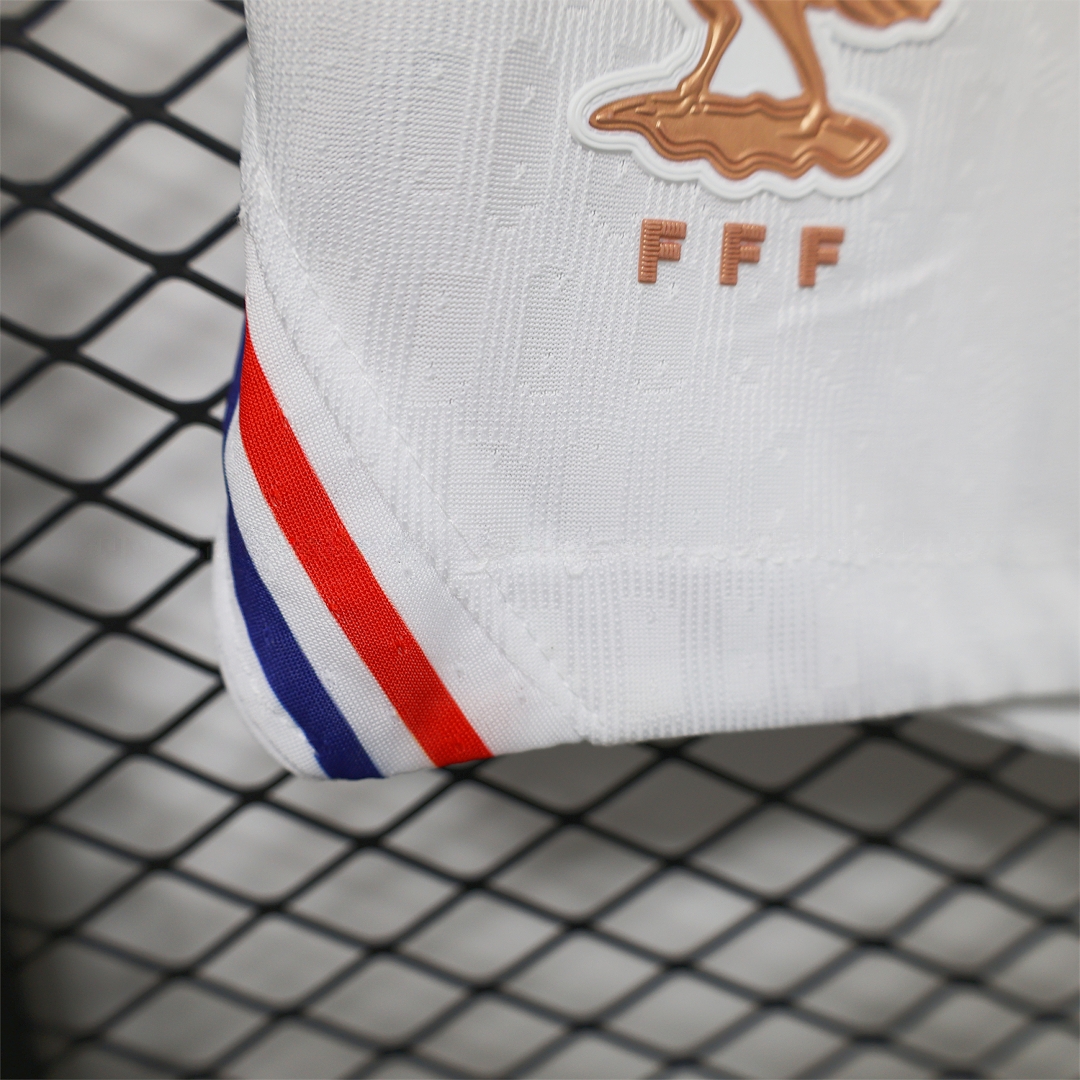 France 2026 Home White Shorts - Player Version - Unitedfutballjersey