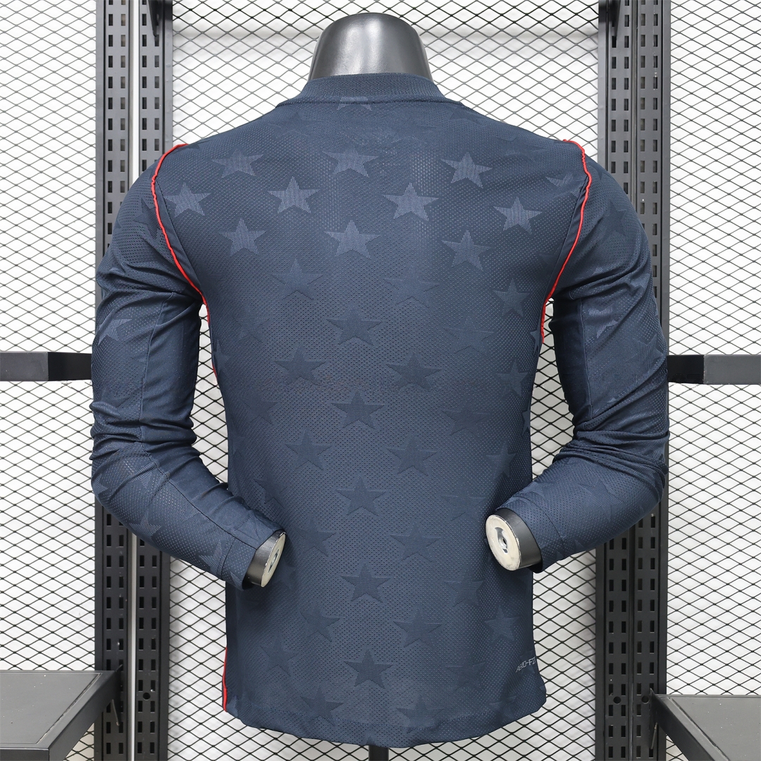 United States USA 2026 Away Long Sleeves Jersey - Player Version - Unitedfutballjersey