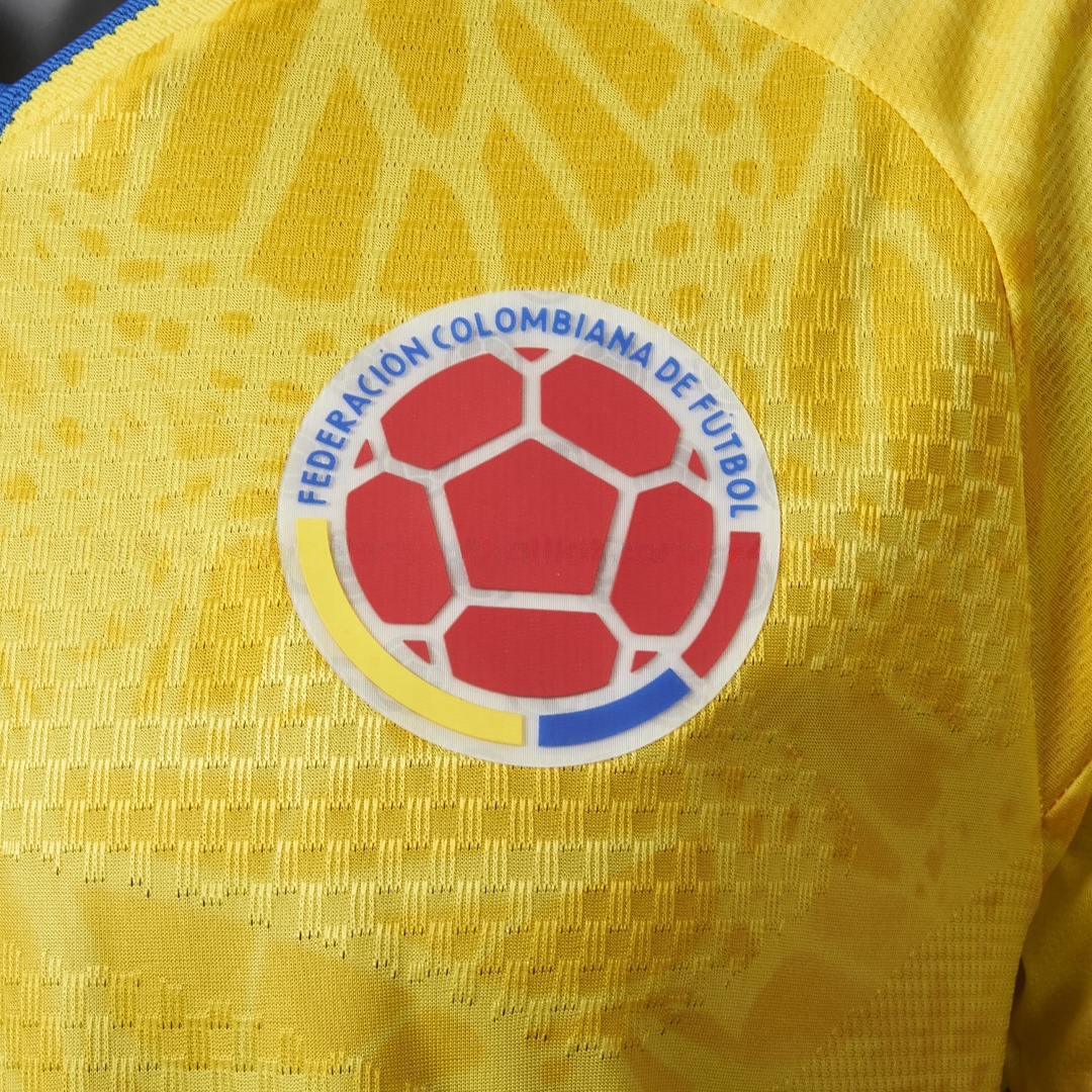 Colombia 2026 Home Jersey - Player Version - Unitedfutballjersey