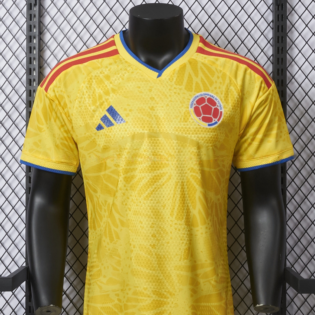 Colombia 2026 Home Jersey - Player Version - Unitedfutballjersey