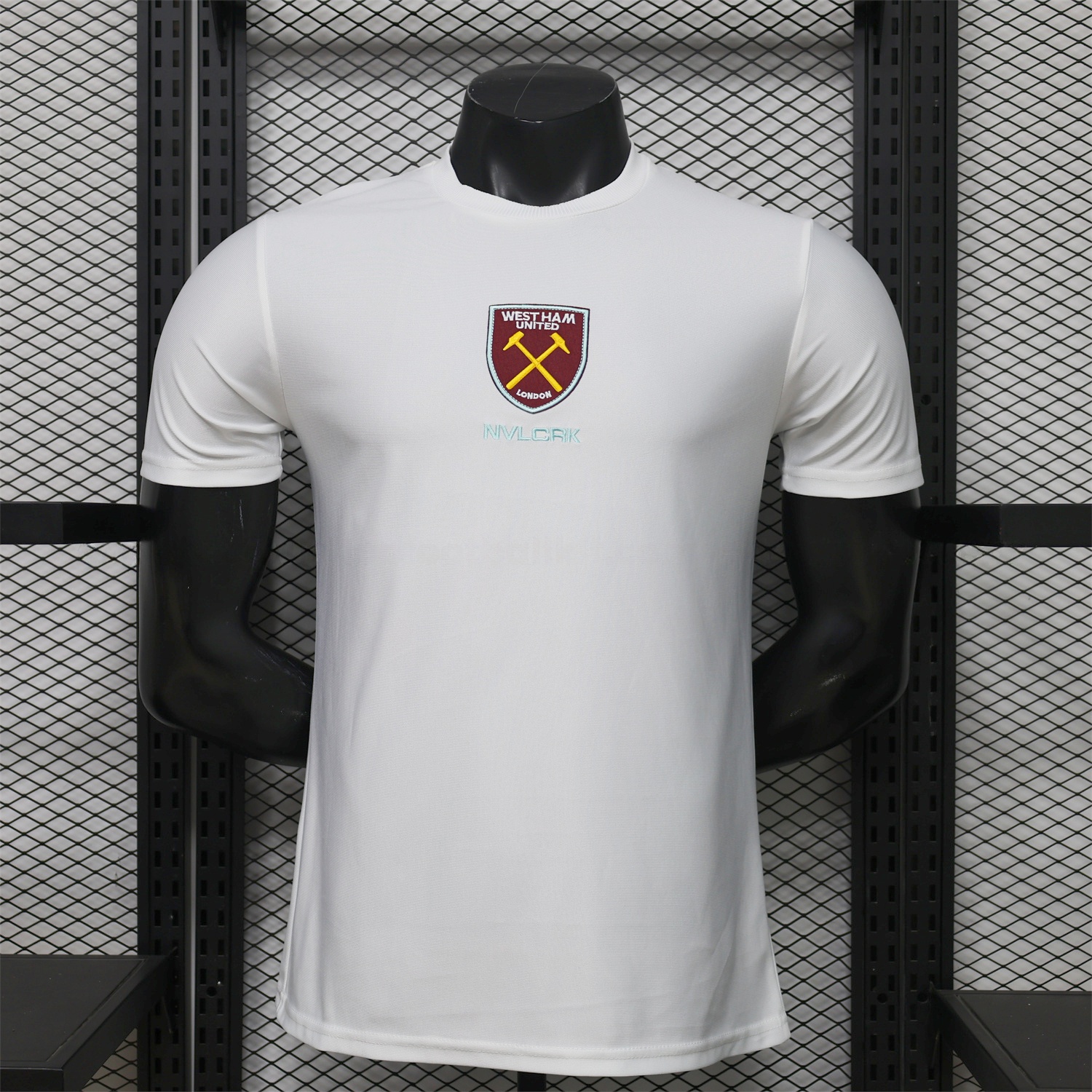 West Ham United 26-27 Retro Casual Style White Jersey - Player Version - Unitedfutballjersey