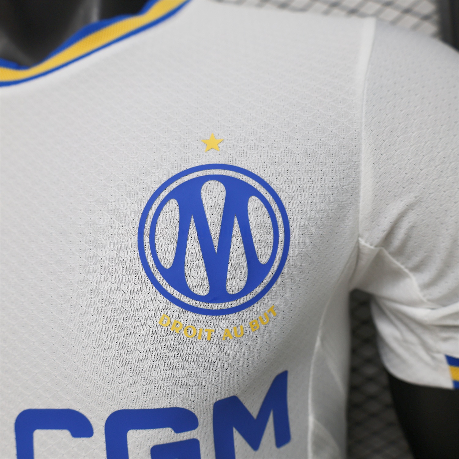 Marseille 26-27 Home Jersey -Player Version - Unitedfutballjersey