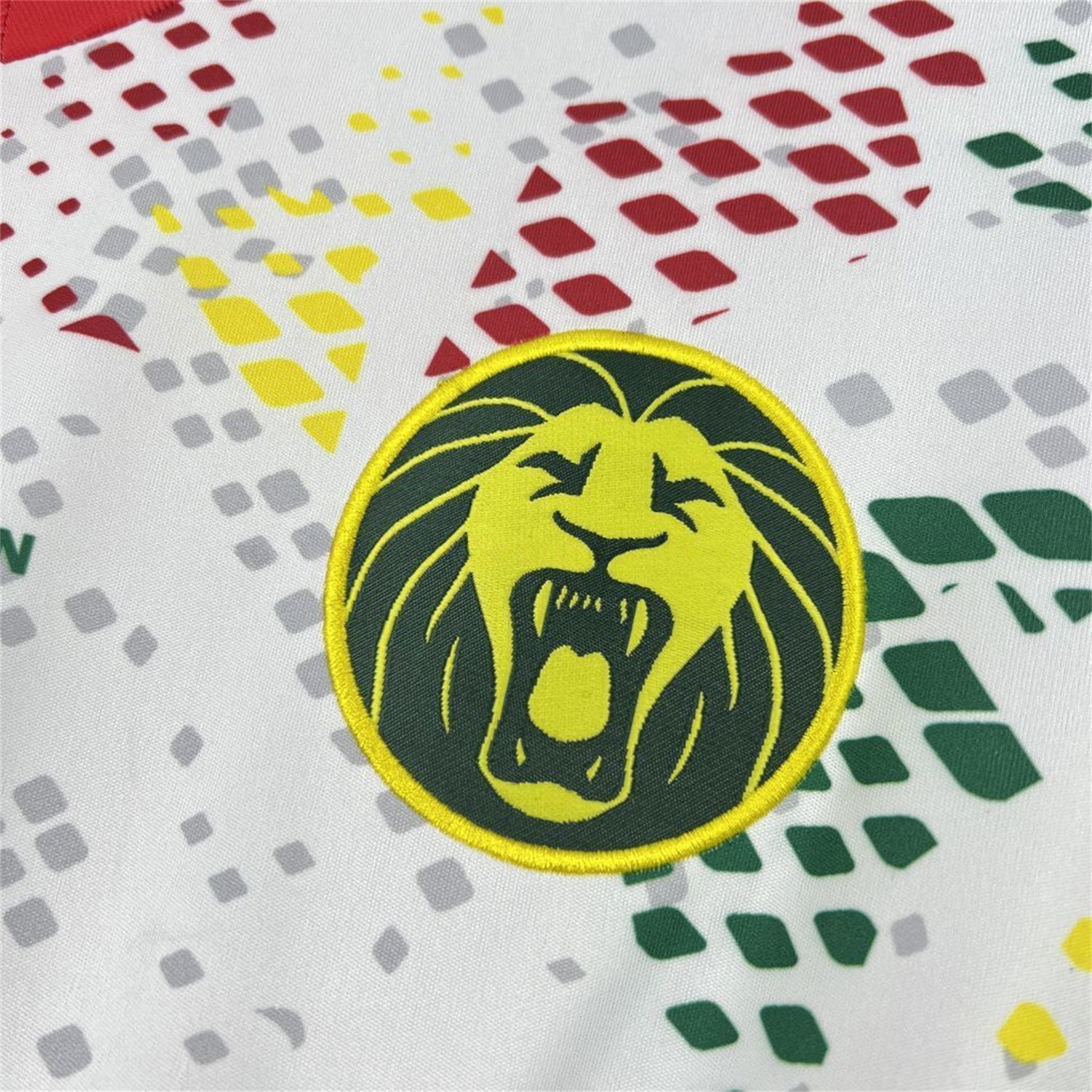 Cameroon 2026 Away White Jersey - Fans Version - Unitedfutballjersey