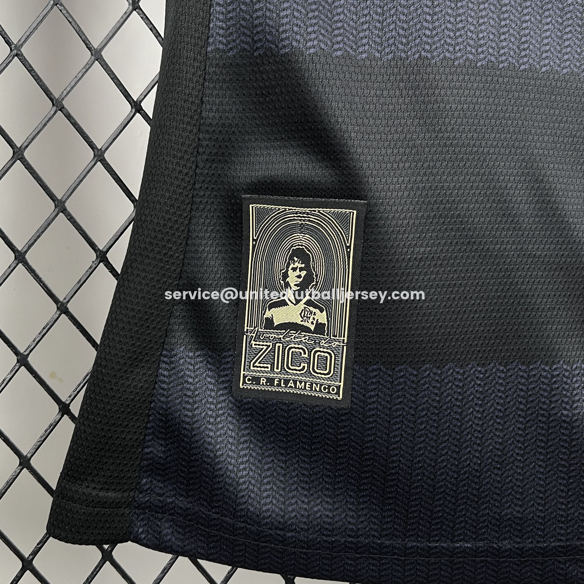 Women's Flamengo 25-26 ZICO Commemorative Black Jersey - Unitedfutballjersey