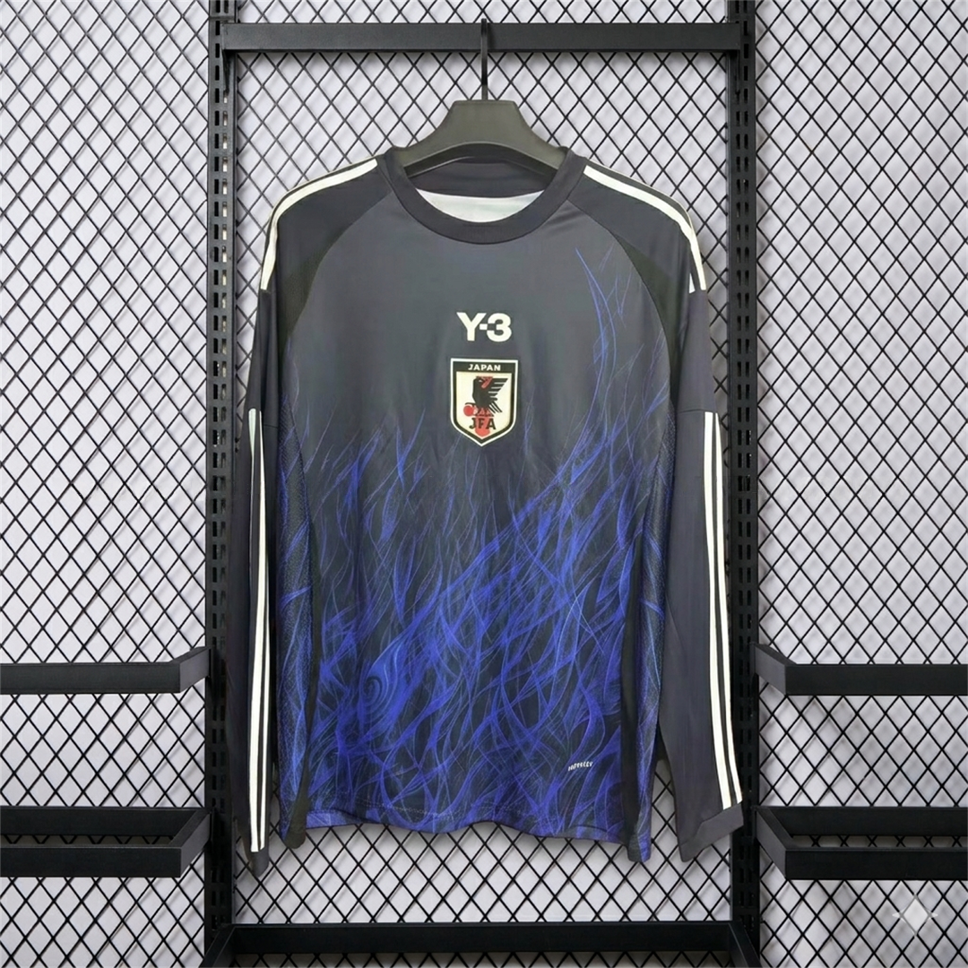 Retro Japan 2024 Y3 Home Long Sleeves Jersey - Fans Version - Unitedfutballjersey