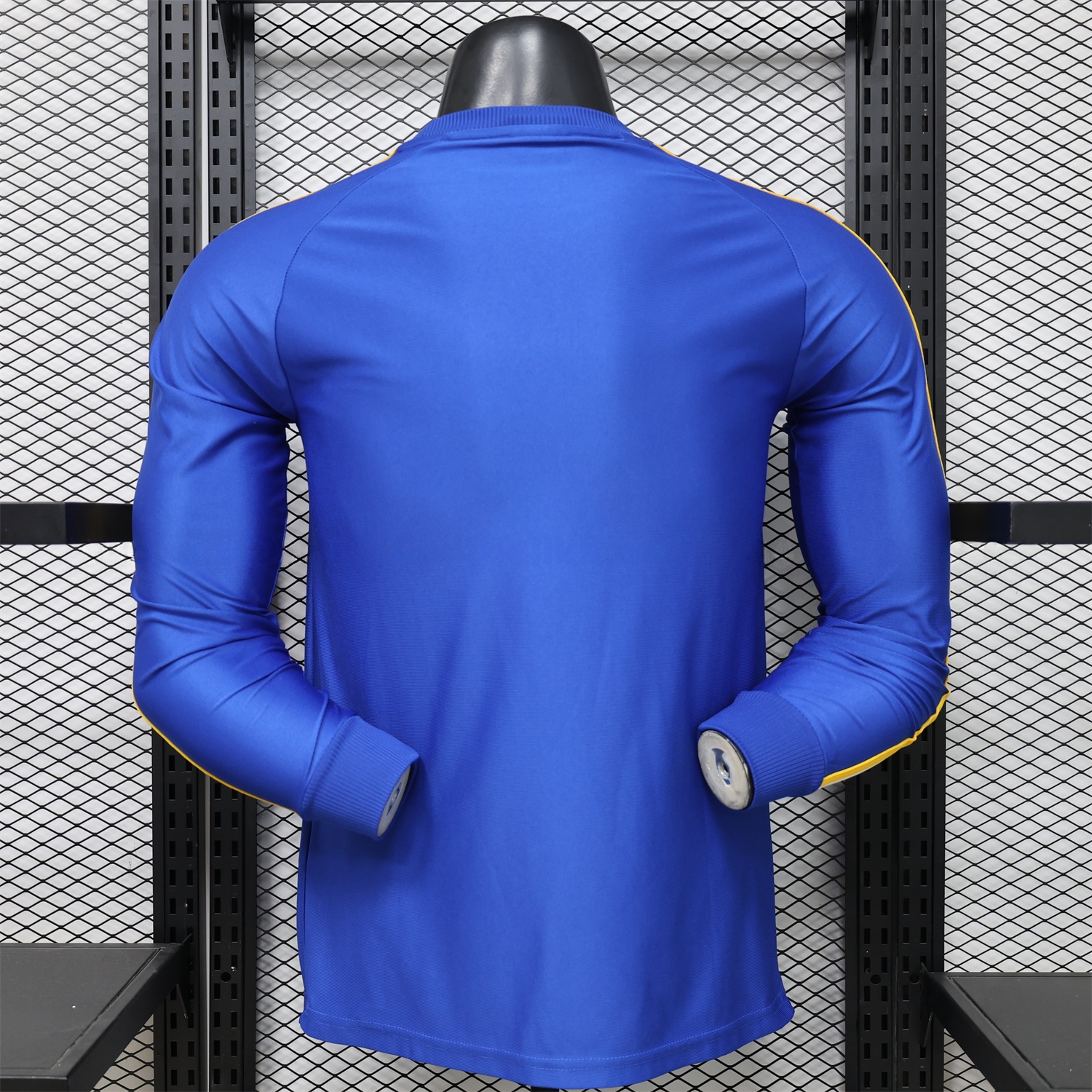 Real Madrid 26-27 Blue Casual Long Sleeves Jersey - Player Version - Unitedfutballjersey