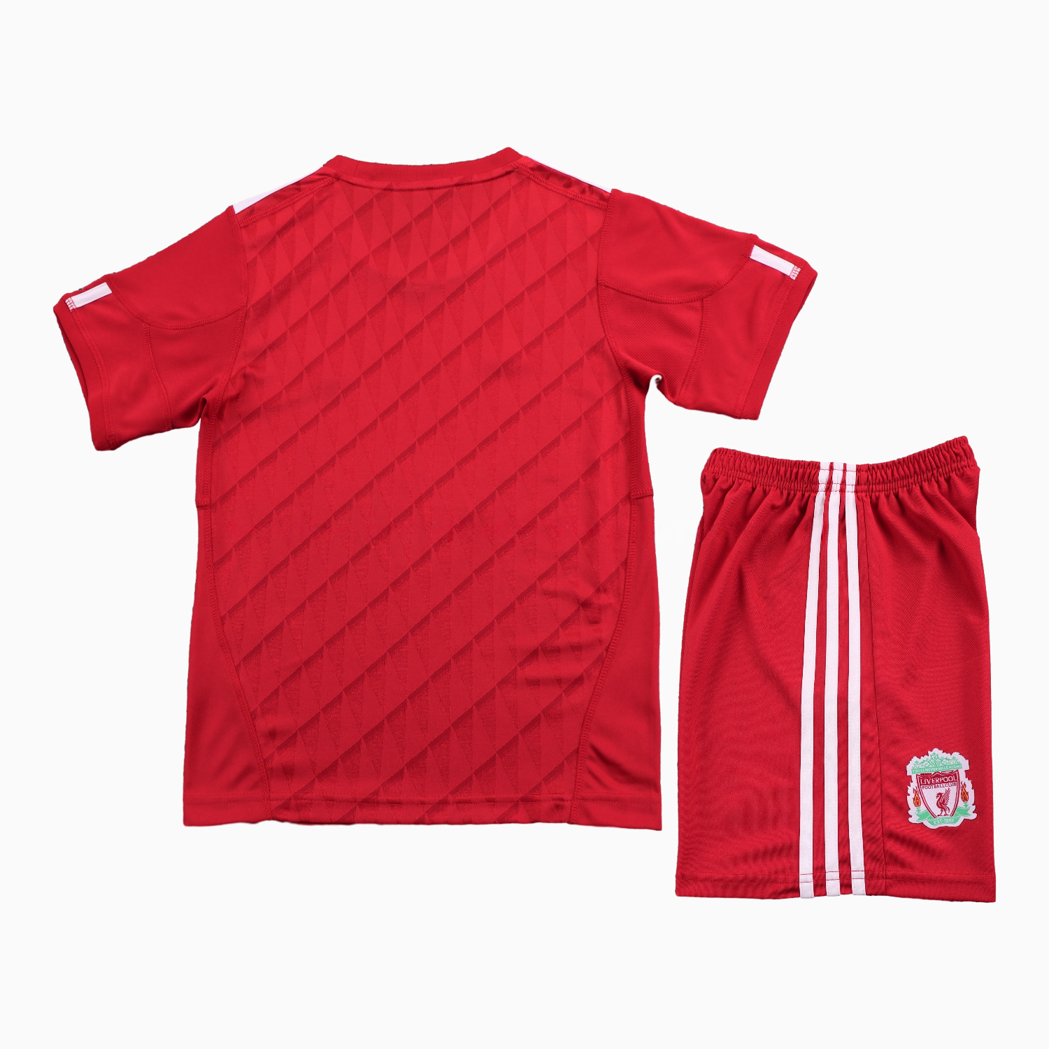 Retro Liver.pool 2010-11 Home Kids Kit - Unitedfutballjersey
