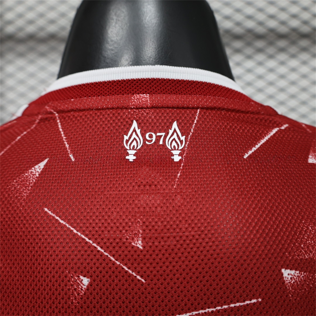 Liver.pool 26-27 Home Long Sleeves Jersey - Player Version - Unitedfutballjersey
