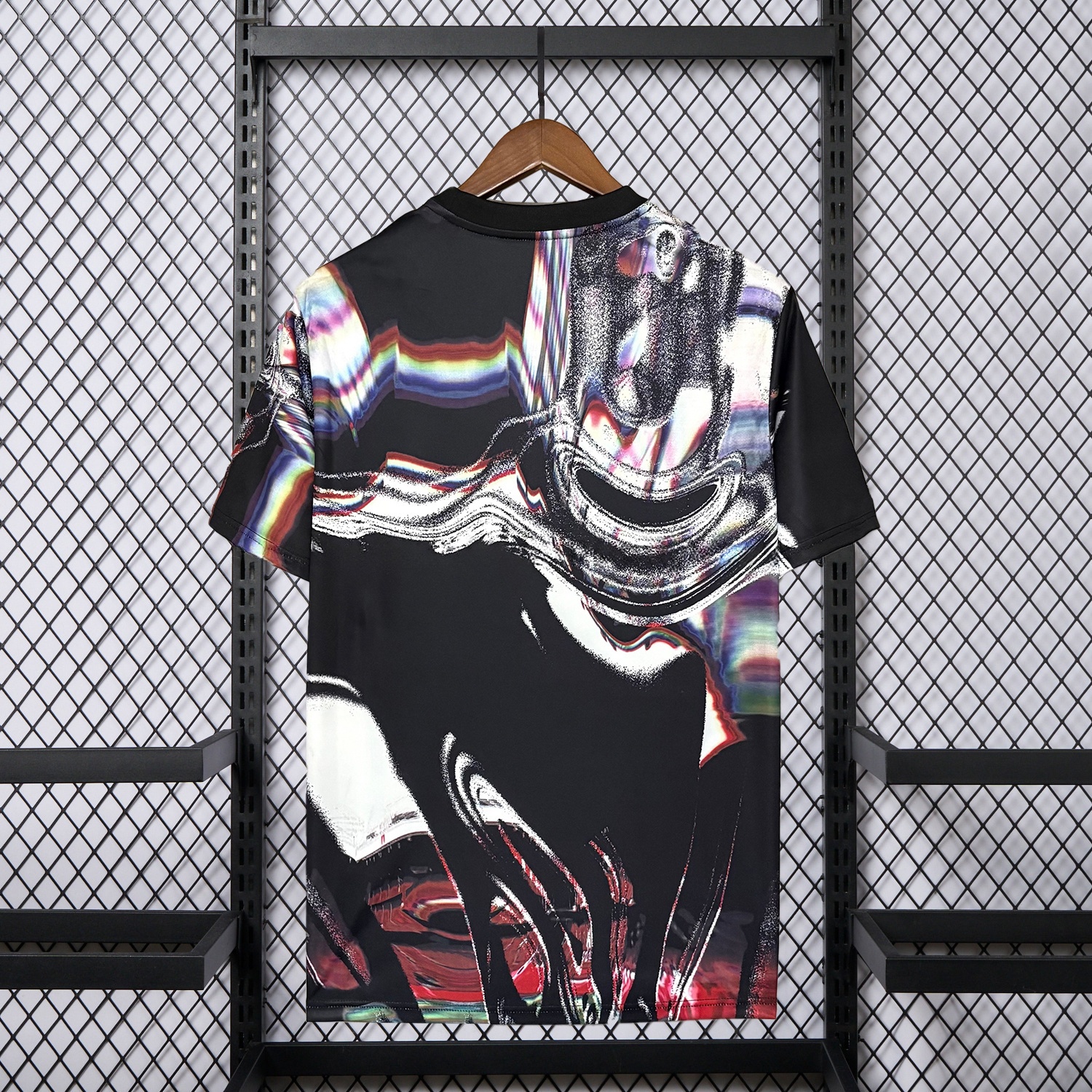 Manchester United 25-26 Ripples Black Special Jersey - Fans Version - Unitedfutballjersey