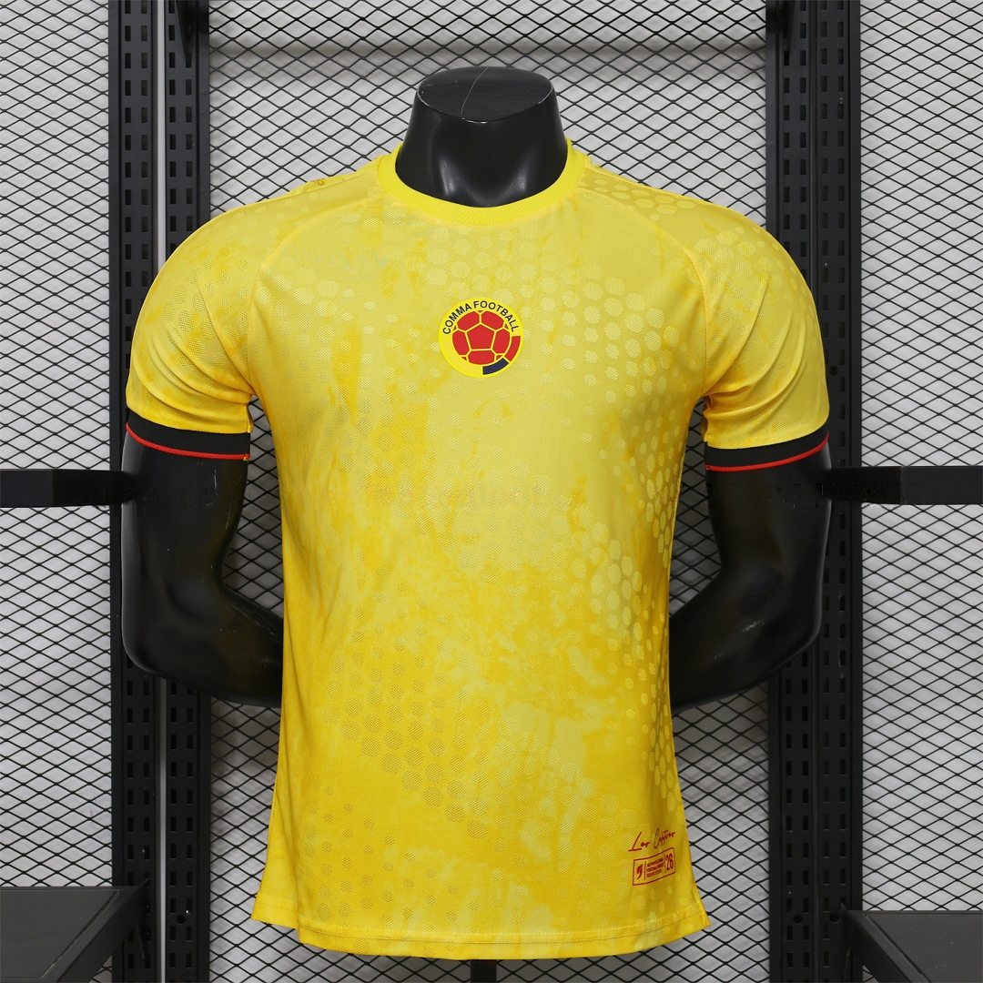 Colombia 2026 Yellow Special Jersey - Player Version - Unitedfutballjersey