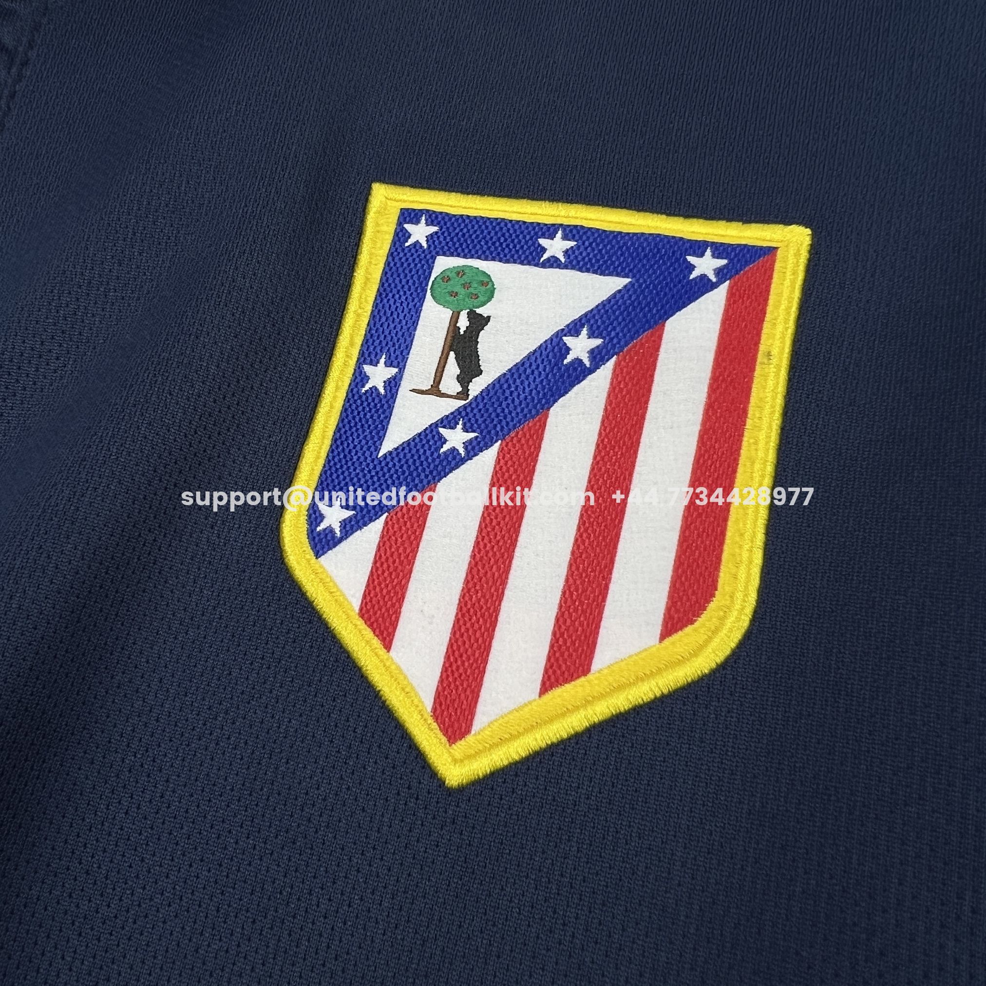 Retro Atletico Madrid 2015-16 Away Jersey - Unitedfutballjersey