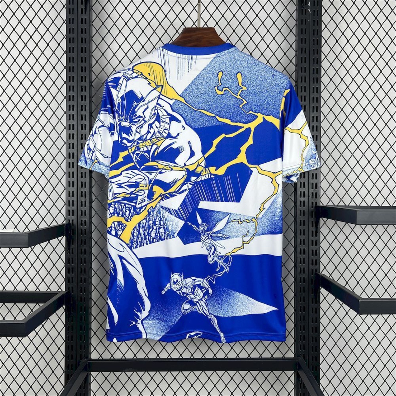 Real Madrid 25-26 Comics Blue And White Special Jersey - Fans Version - Unitedfutballjersey