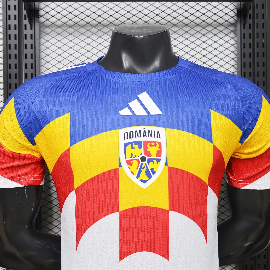 Romania 2026 Retro Colors Special Jersey - Player Version - Unitedfutballjersey