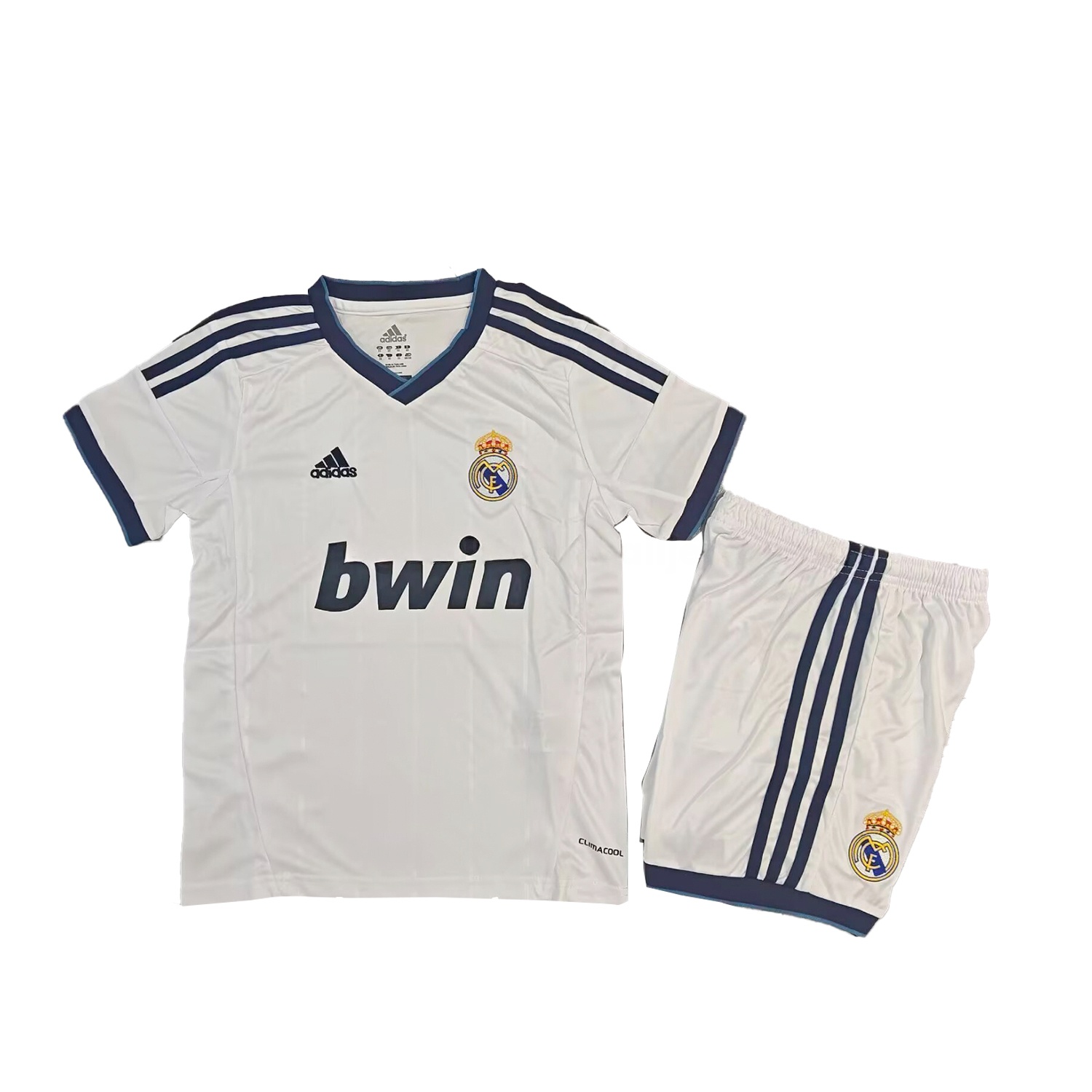 Retro Real Madrid 2012-13 Home Kids Kit - Unitedfutballjersey