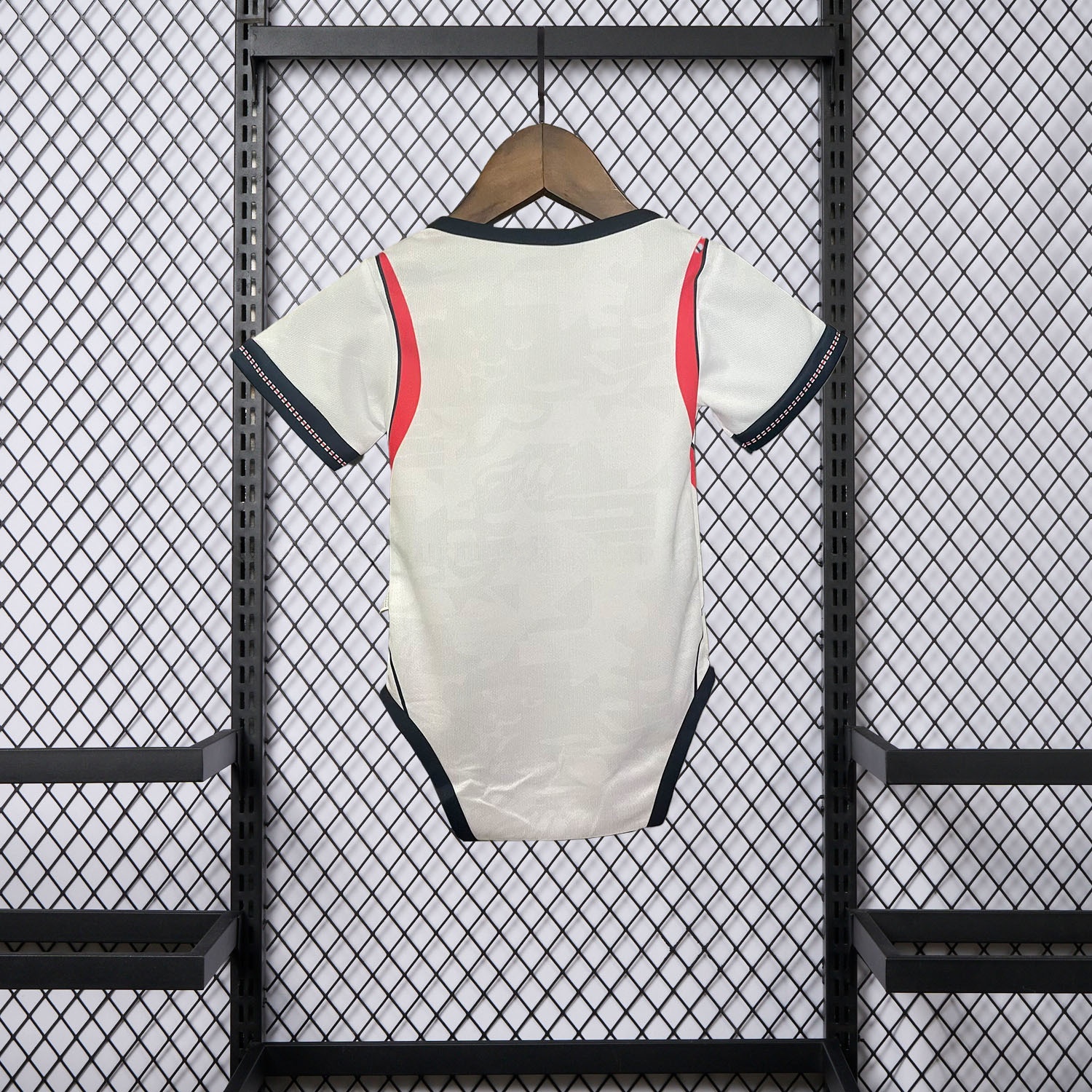 England 2026 Home Baby Crawling Suit - Unitedfutballjersey