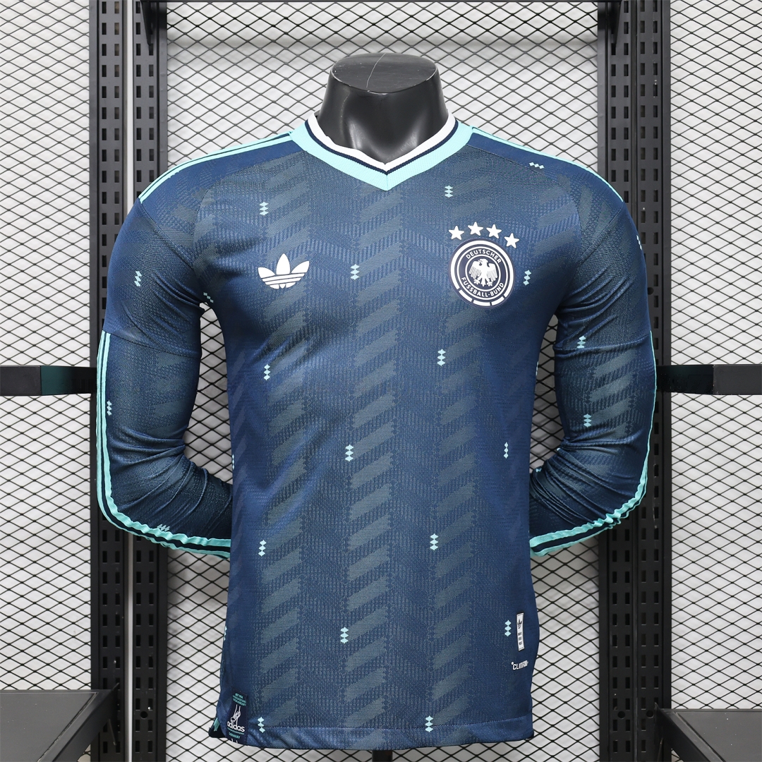Germany 2026 Away Long Sleeves Jersey - Player Version - Unitedfutballjersey